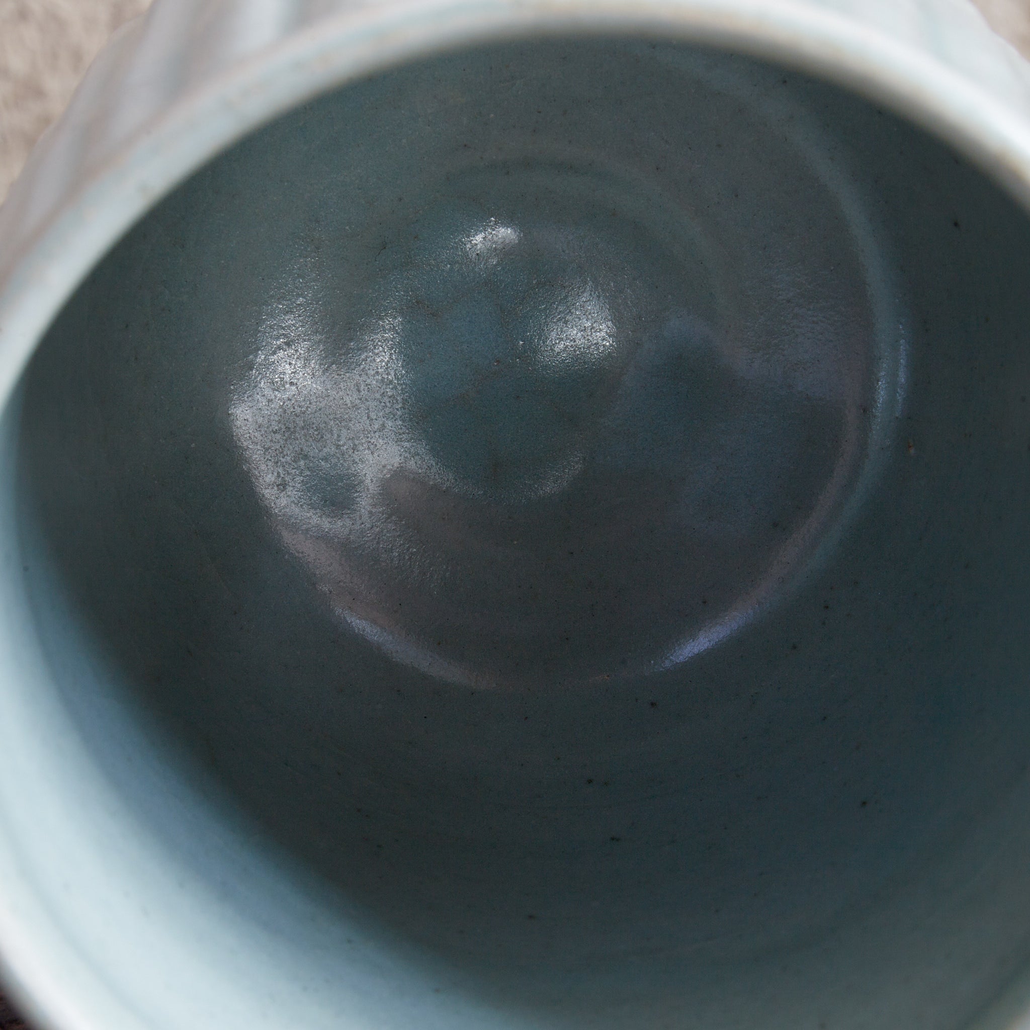 CYLINDRICAL CUP, Celadon with relief-carved bamboo-joint pattern, With wooden box, Goryeo Dynasty (918–1392 CE) | Detail image 28