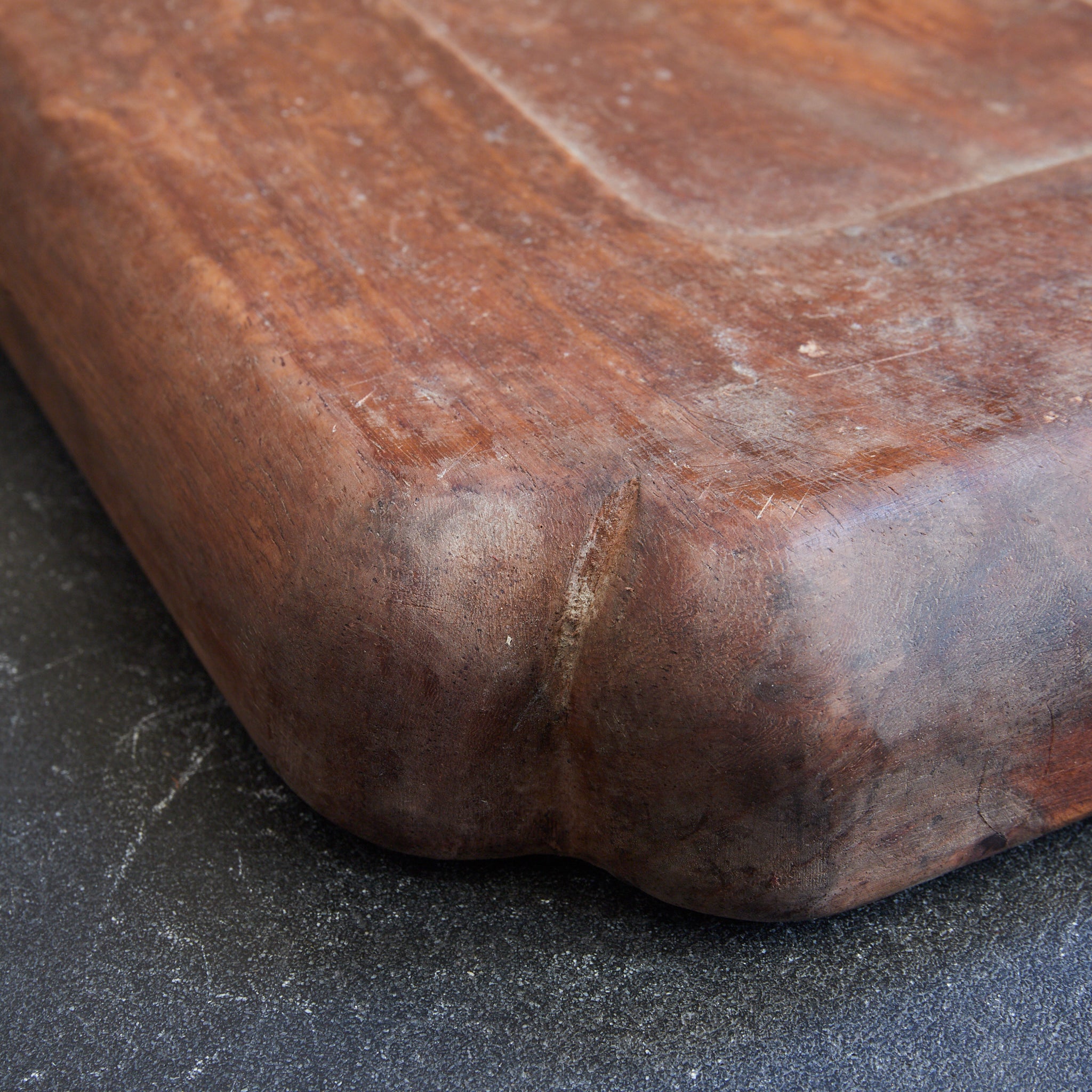 清代 唐木倭角長方煎茶盆（1616–1911CE） | 入蘆花（ロカニイル）