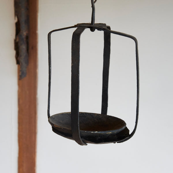 Edo Hanging Iron Lantern Vase Edo period/1603-1867CE