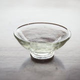 旧玻璃清酒杯明治时期/1868-1912CE
