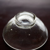 旧玻璃清酒杯明治时期/1868-1912CE
