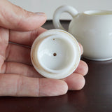 Qing Dynasty Dehua Kiln White Porcelain Teapot Grindama Qing Dynasty/1616-1911CE
