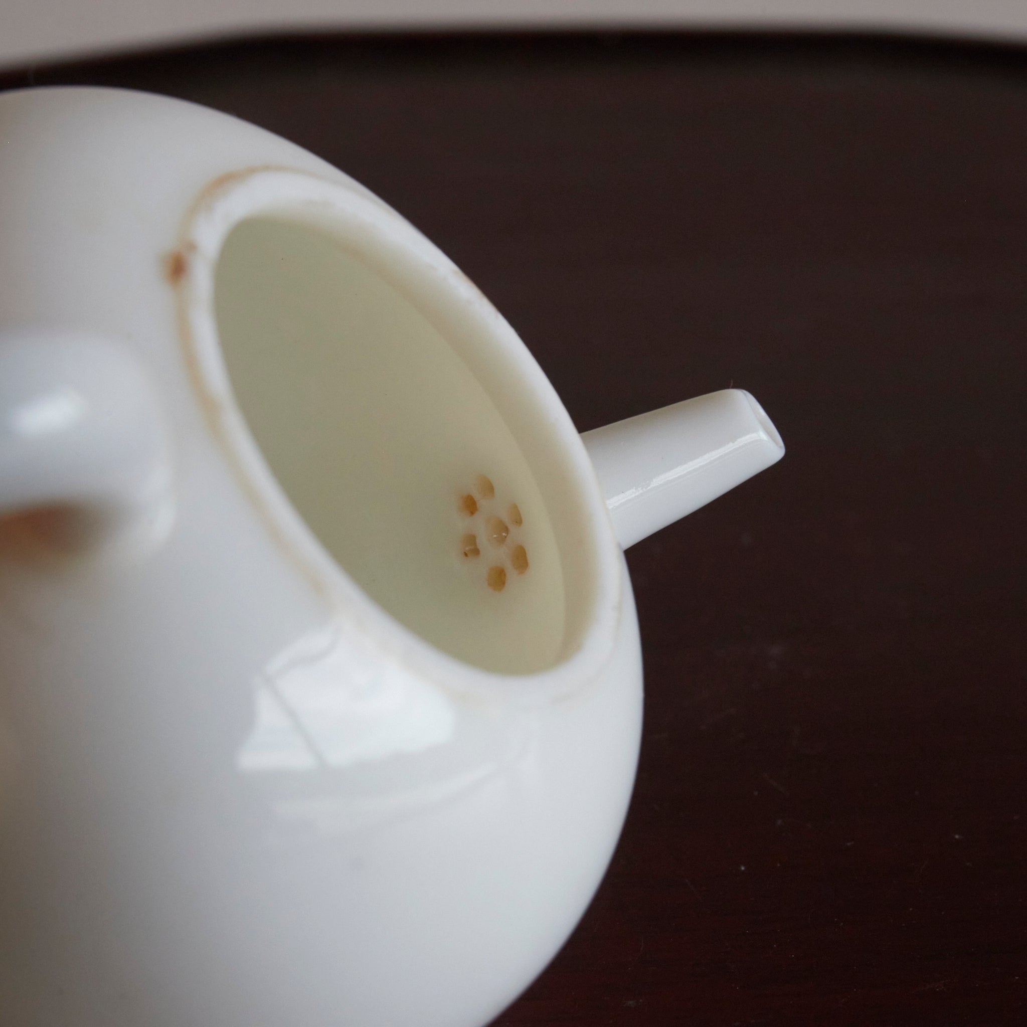 Qing Dynasty Dehua Kiln White Porcelain Teapot Grindama Qing Dynasty/1616-1911CE