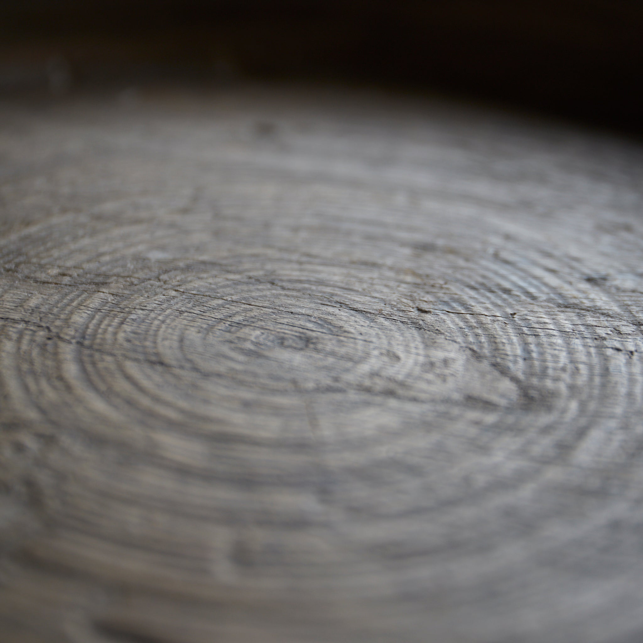 Solid wood hollowed-out tray Edo period/1603-1867CE