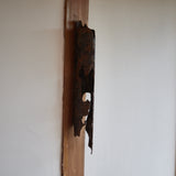 Wall hangings of decayed old iron Showa period/1926-1989CE