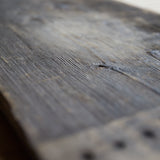 old wood well-dried boat board senchadai/flower stand edo period/1603-1867CE