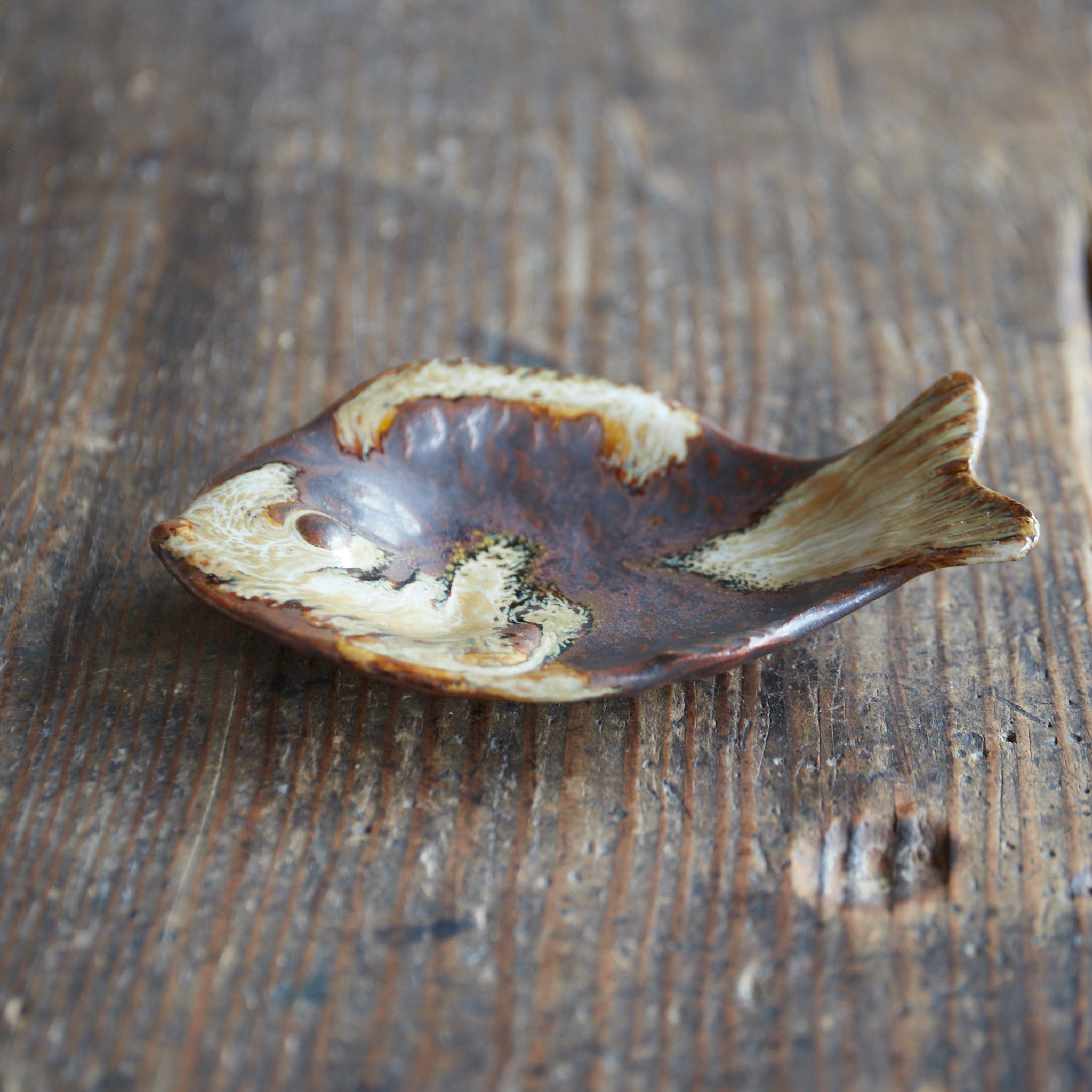 Fish-shaped plate, 5 dishes, Taisho period/1912-1926CE