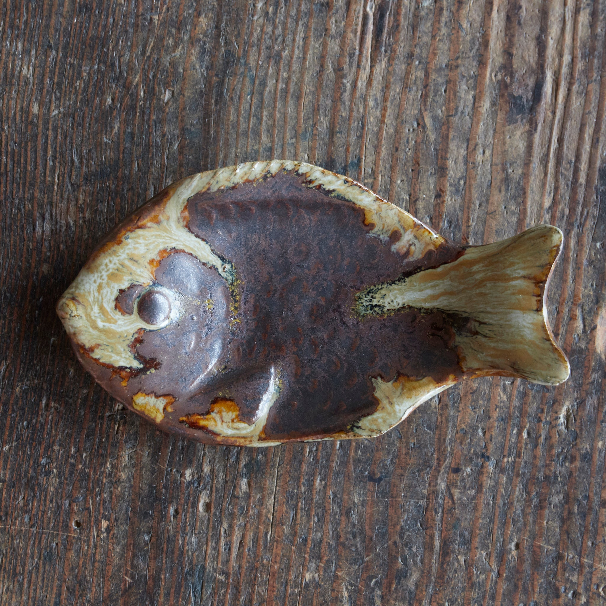 Fish-shaped plate, 5 dishes, Taisho period/1912-1926CE