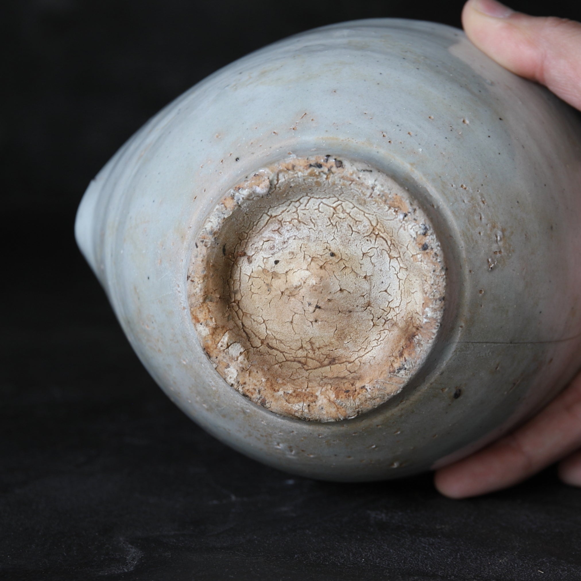 李朝 白磁片口茶碗（1392–1897 CE） | 入蘆花