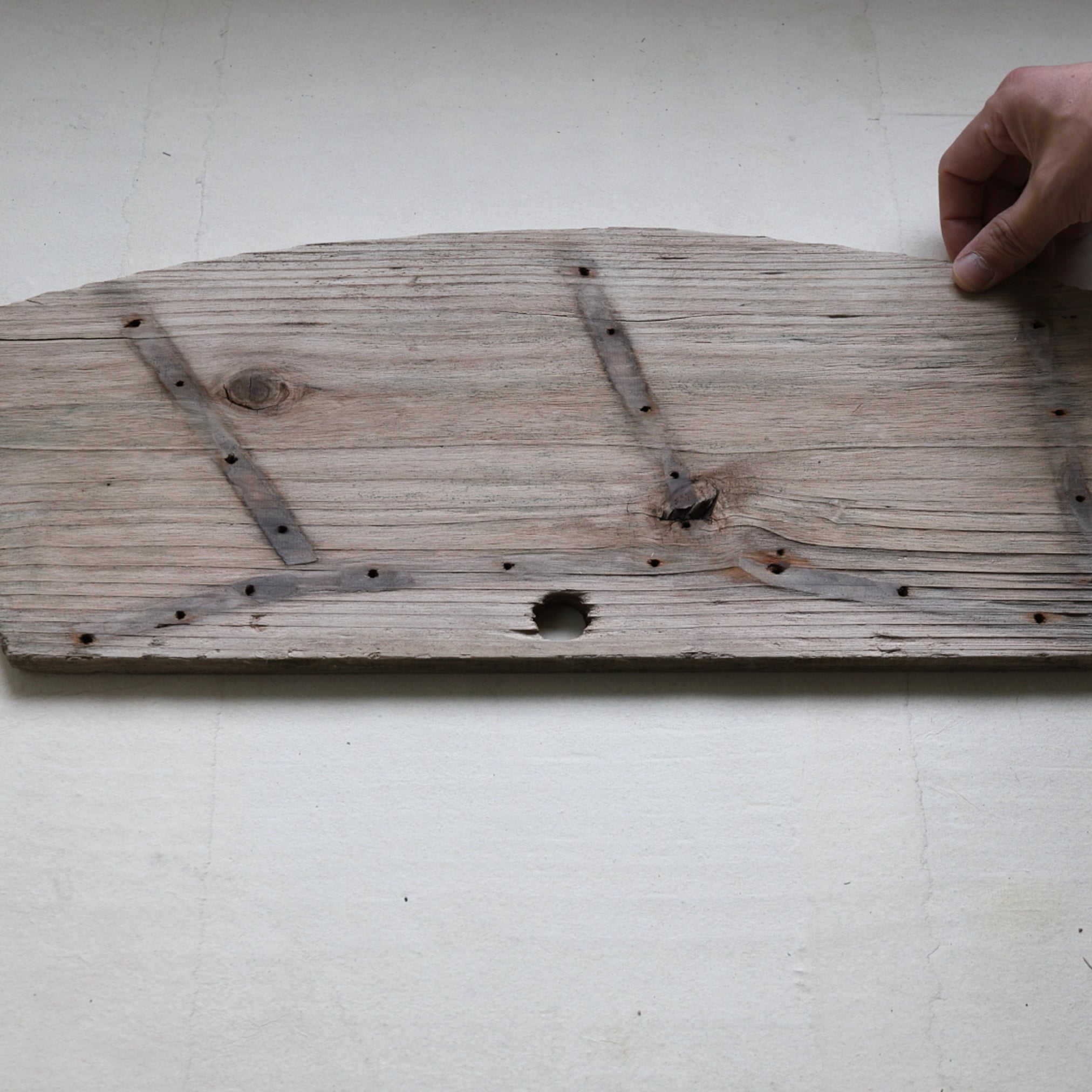 明治 水車板 古材 a3（1868–1912 CE）