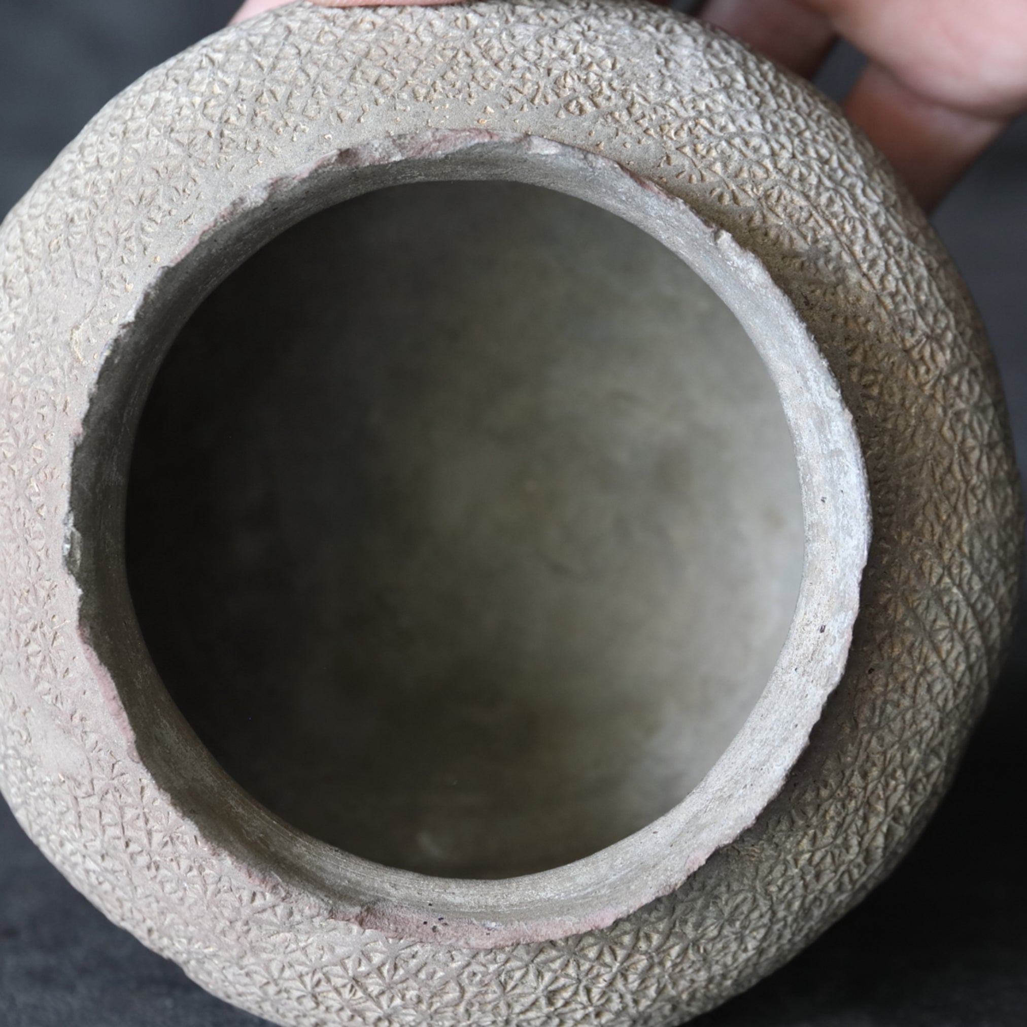 春秋戦国時代 硬陶印文壺（770–221 BCE）