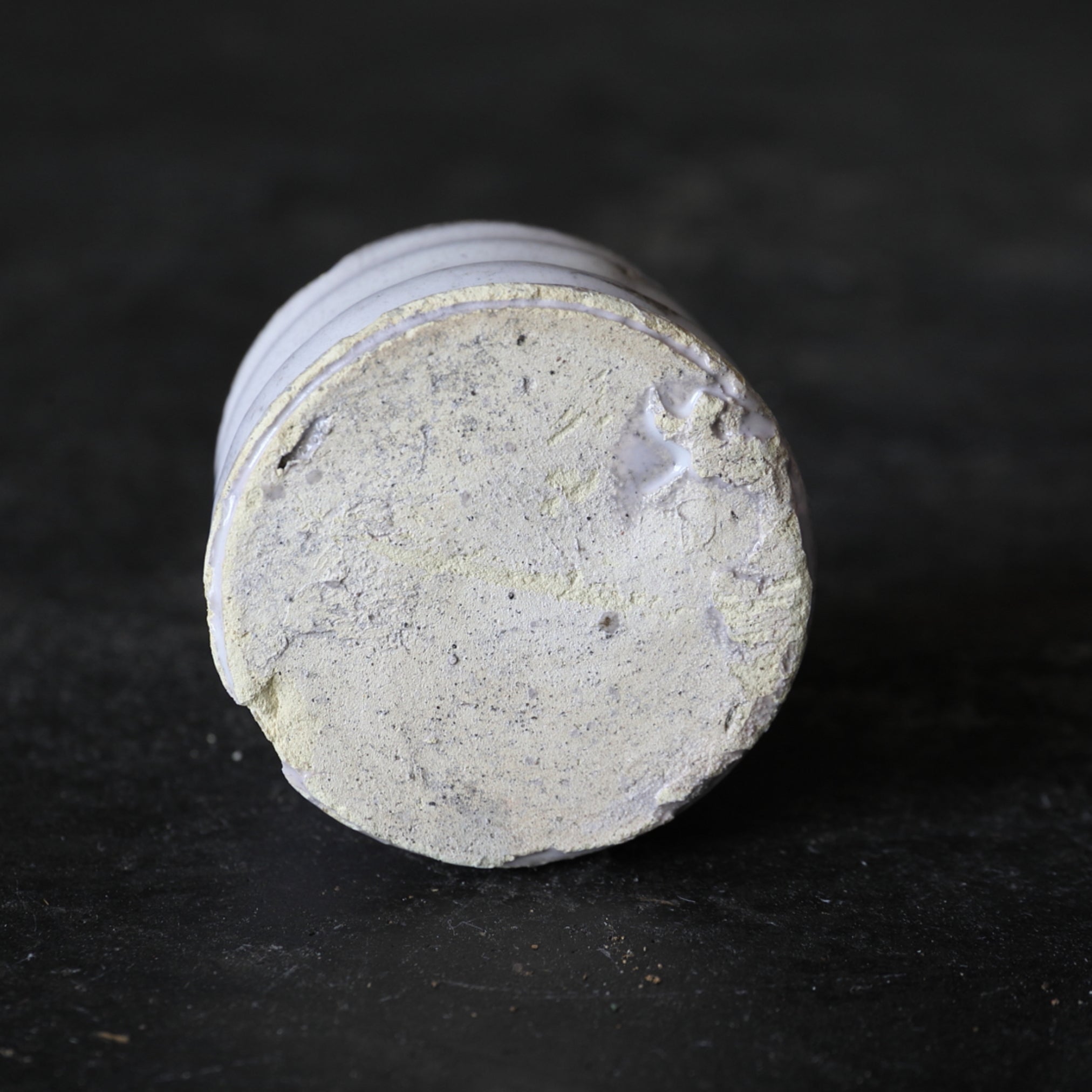 オランダアンティーク 白釉デルフト小壺 1（近世：16–19世紀）