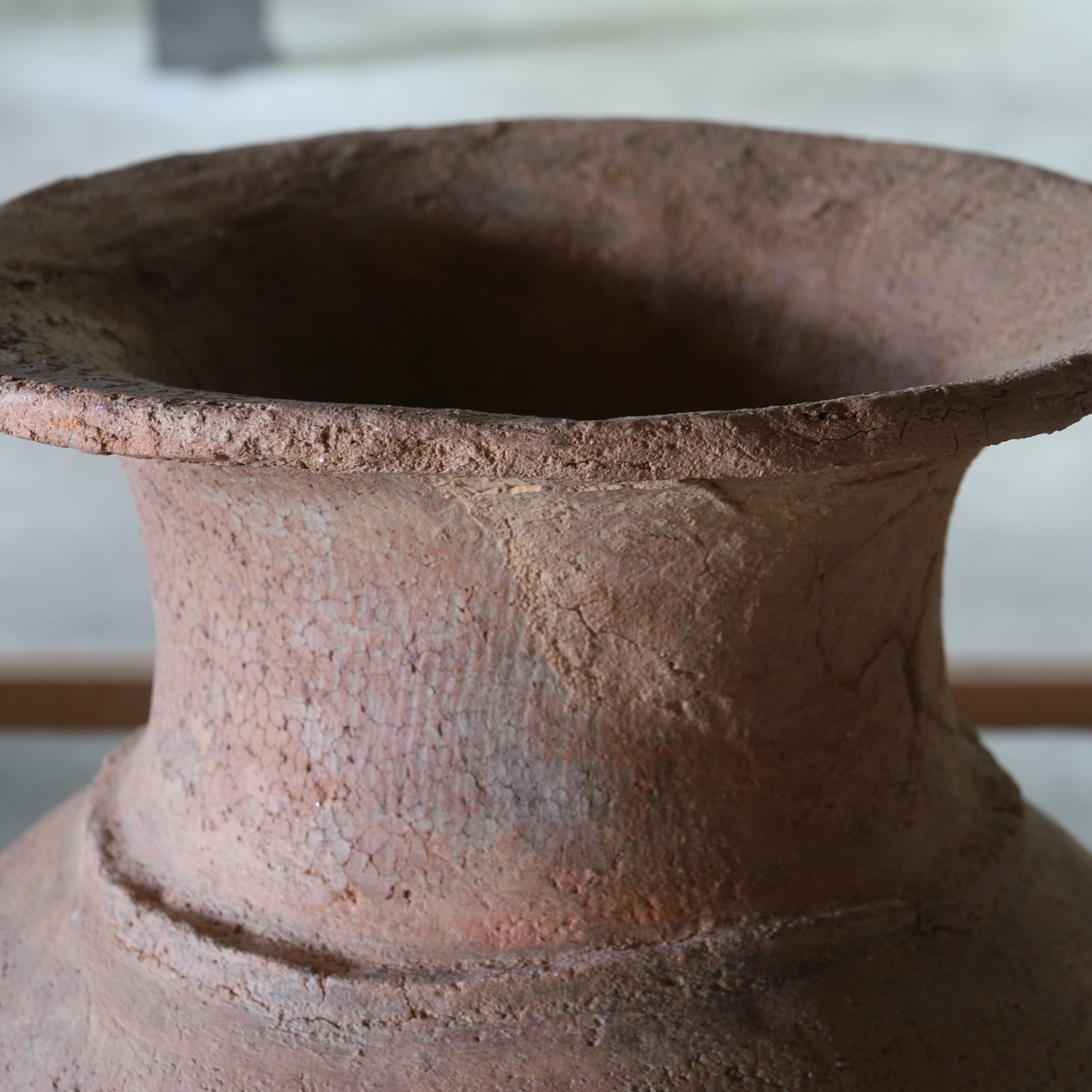 御取置】弥生時代 土器 装飾付深鉢 b（300 BCE–250 CE） | 入蘆花