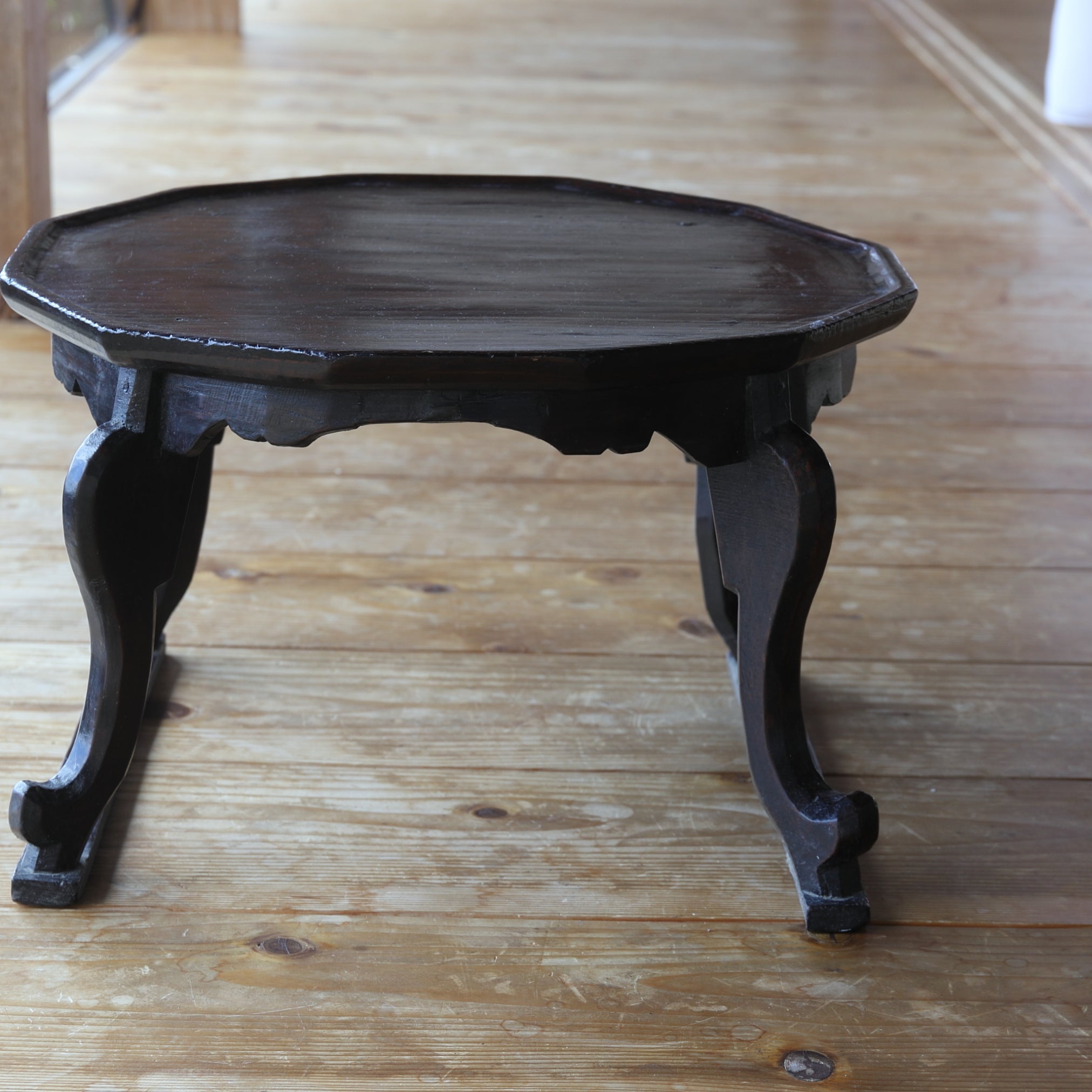 李朝 ソバン 十二花弁形小盤 花形盤 御膳 ヴィンテージ 李朝 ソバン 十二花弁形小盤 花形盤 御膳 ヴィンテージ Antique