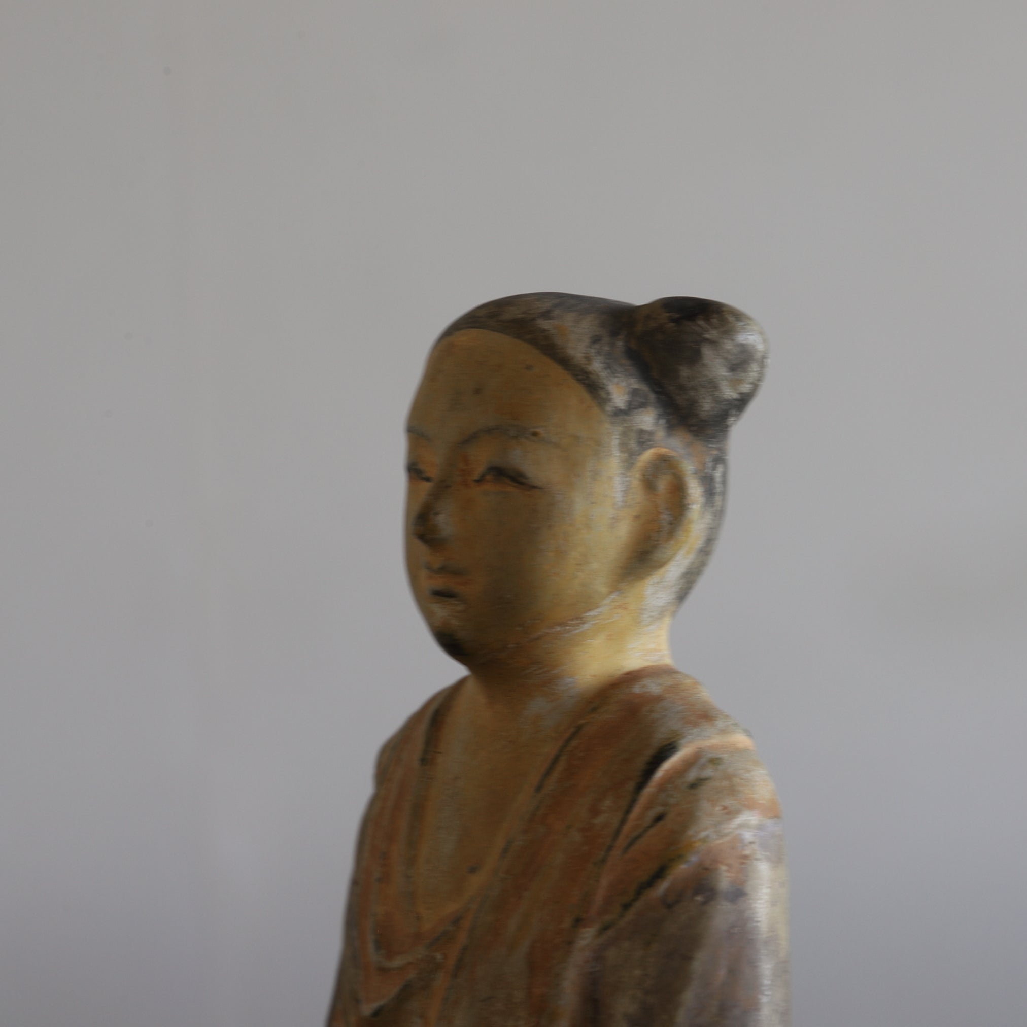 李朝 婦人像 一対（1392–1897 CE） | 入蘆花（ロカニイル）