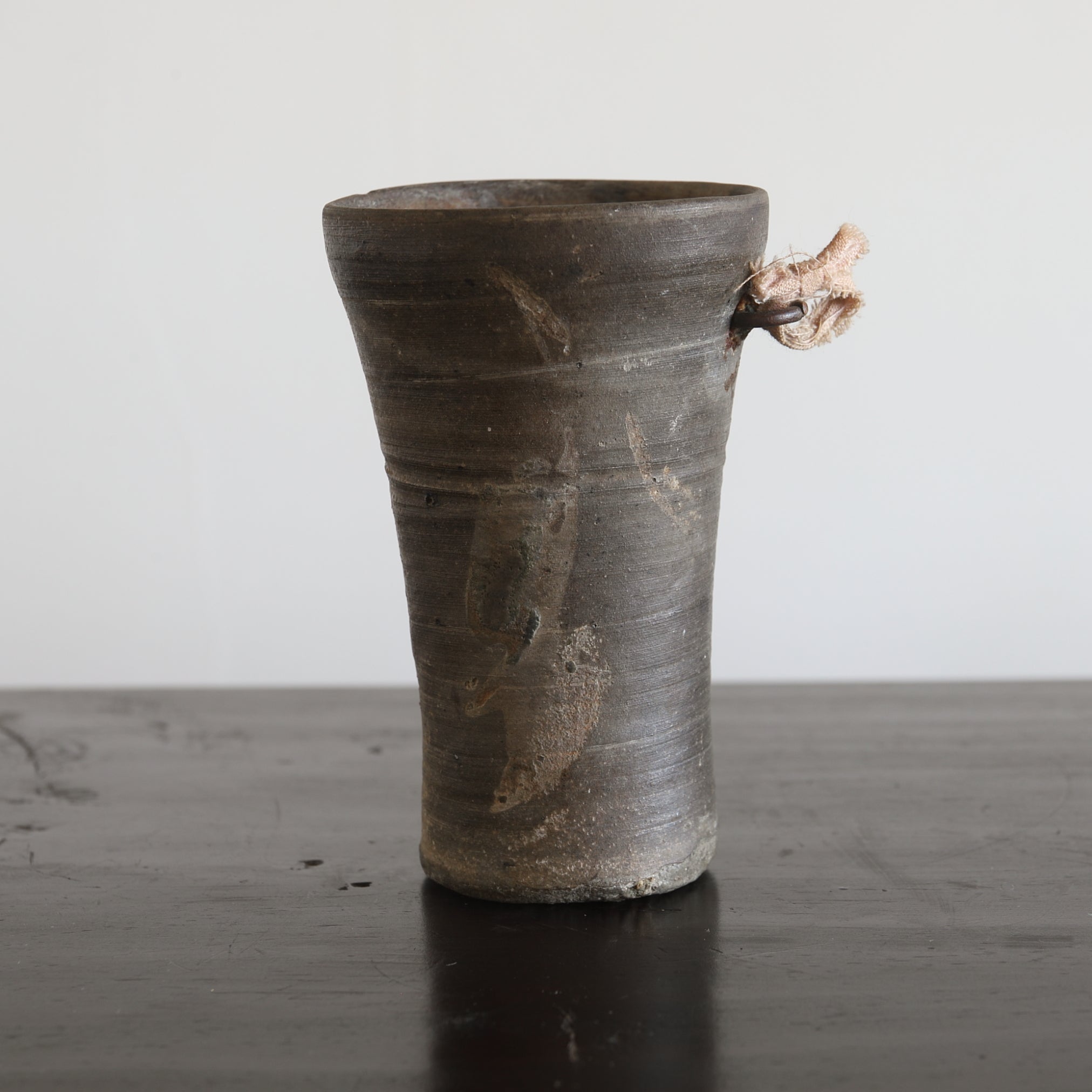 土器 須恵器 壺 花器 花瓶 高さ24cm 重量2,3kg ○