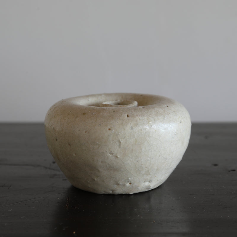 Ash Glaze Weathered Small Jar