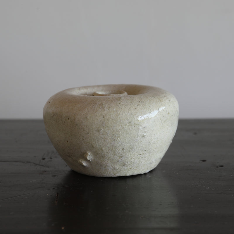 Ash Glaze Weathered Small Jar