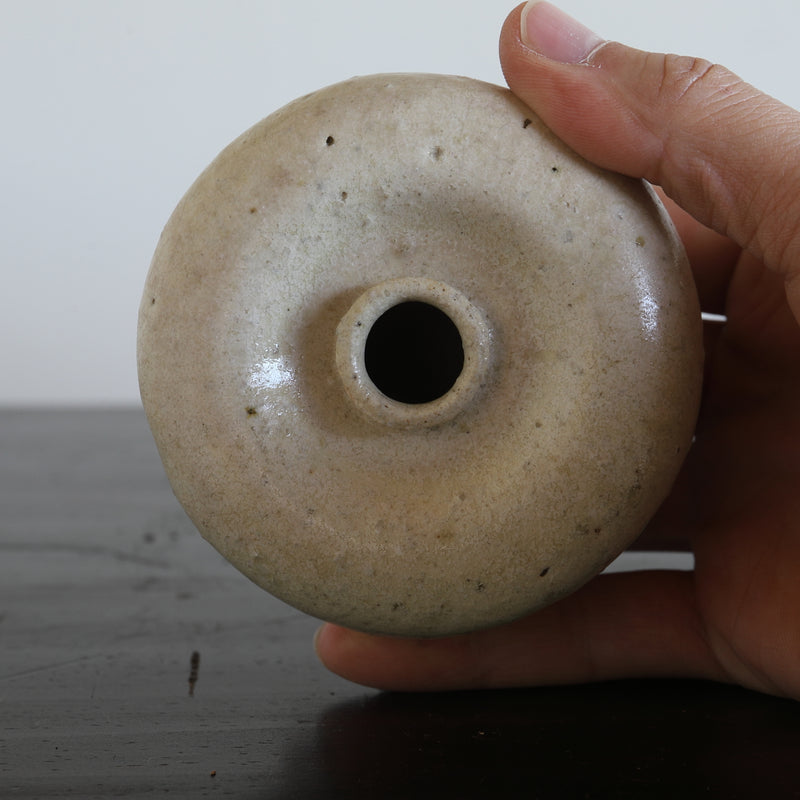 Ash Glaze Weathered Small Jar