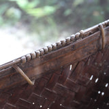 Large Bamboo Basket, Outdoor Tea Gathering Tea Box, Edo-Meiji Period (1603-1912 CE)