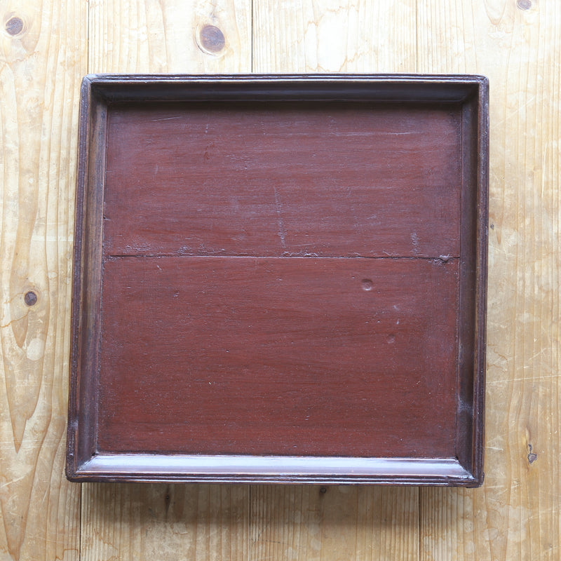 LARGE WOODEN TRAY, With a square-shaped form, a4, Joseon Dynasty（1392–1897CE）