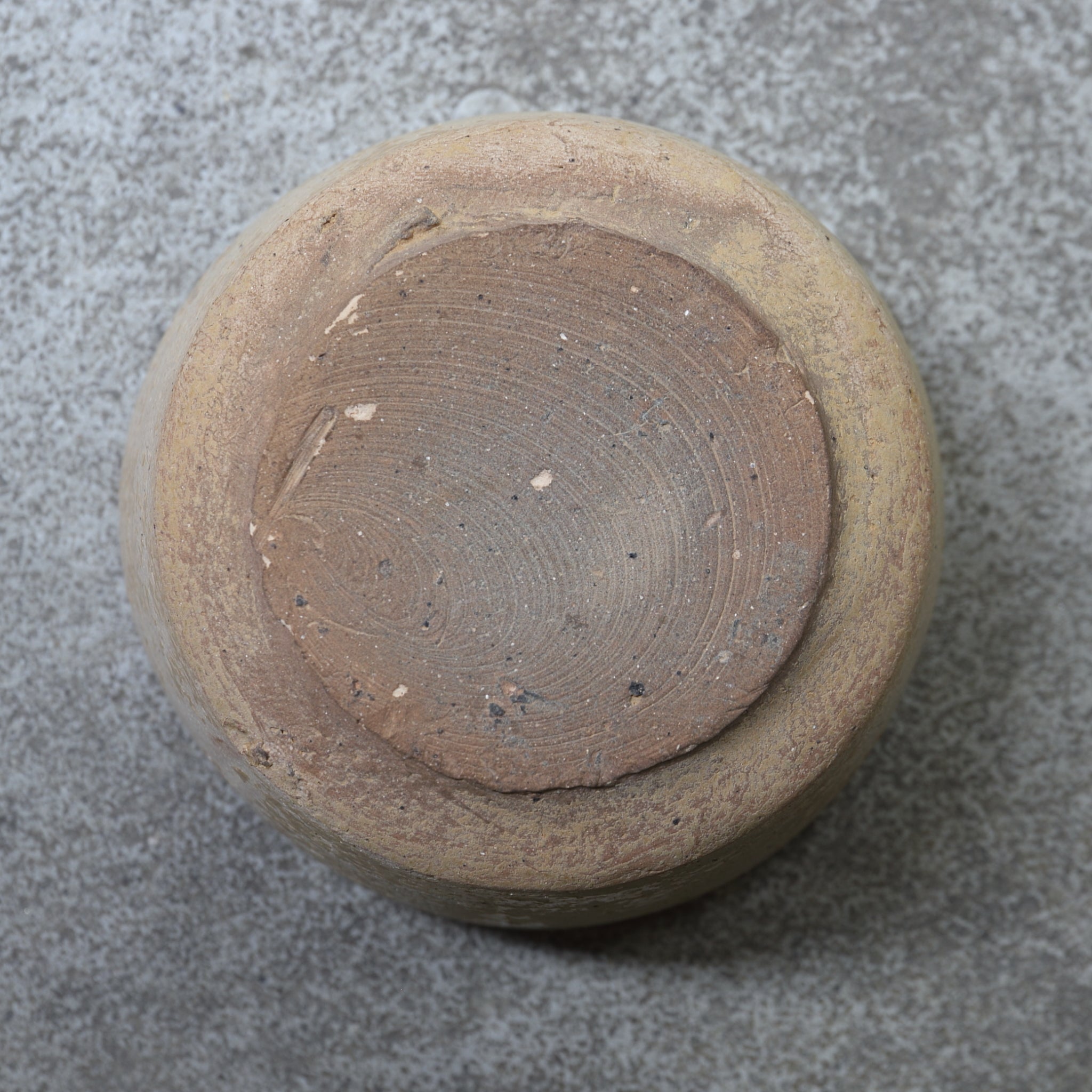 BOWL / TUBE / TEA BOWL, Gray Earthenware, proto-celadon, 2, Spring & Warring States（770–221BCE）