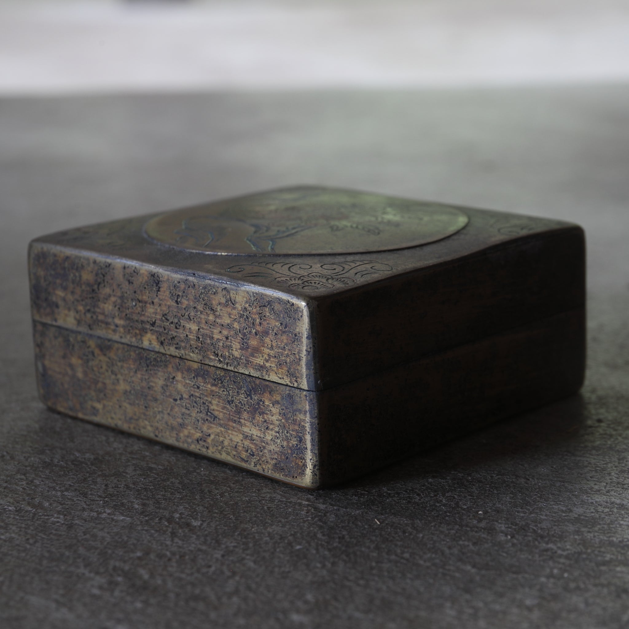 Baohuigan Peony Charcoal Box Qing Dynasty/1616-1911CE