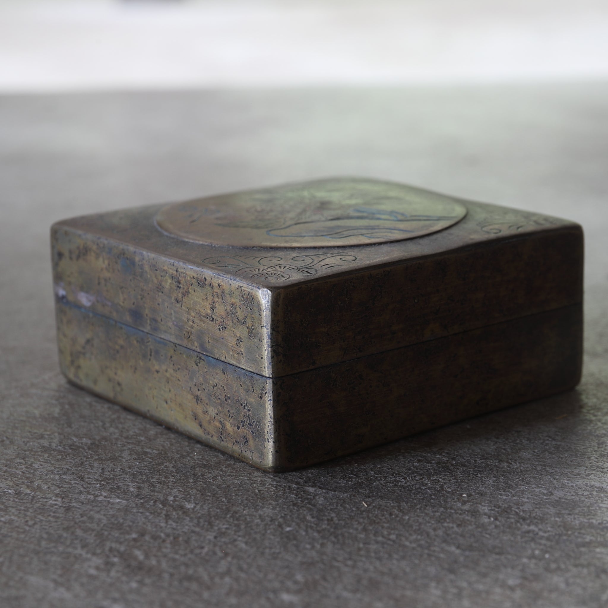 Baohuigan Peony Charcoal Box Qing Dynasty/1616-1911CE