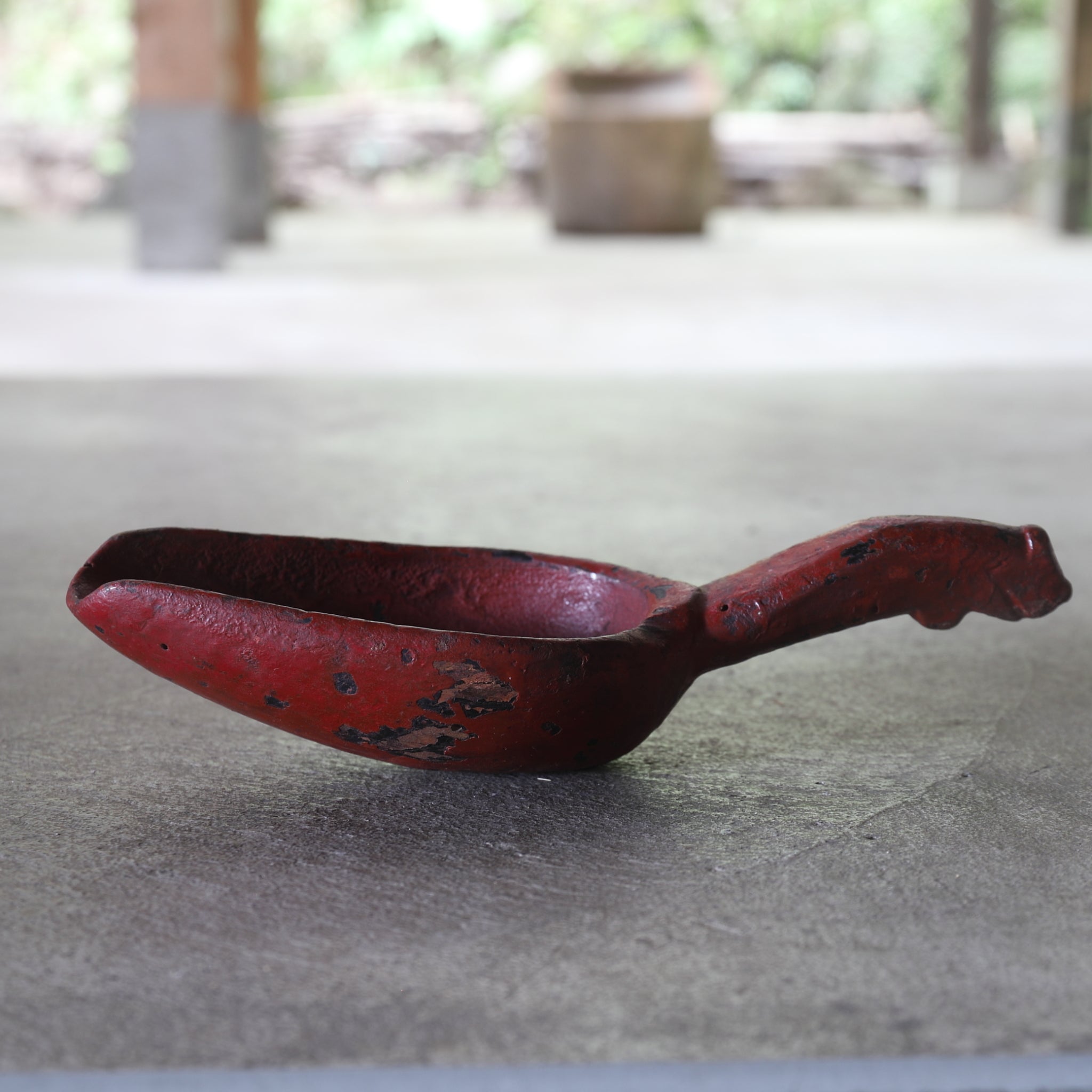 Old painted spoon, tea bowl, Yi Dynasty Joseon Dynasty/1392-1897CE