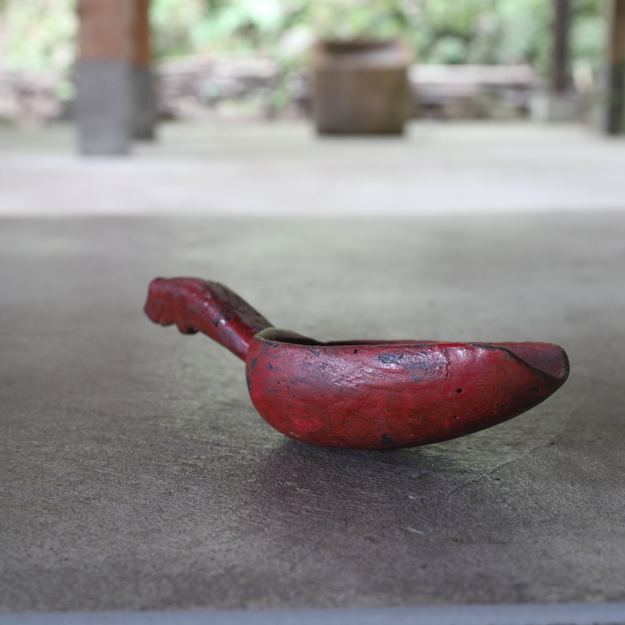 Old painted spoon, tea bowl, Yi Dynasty Joseon Dynasty/1392-1897CE