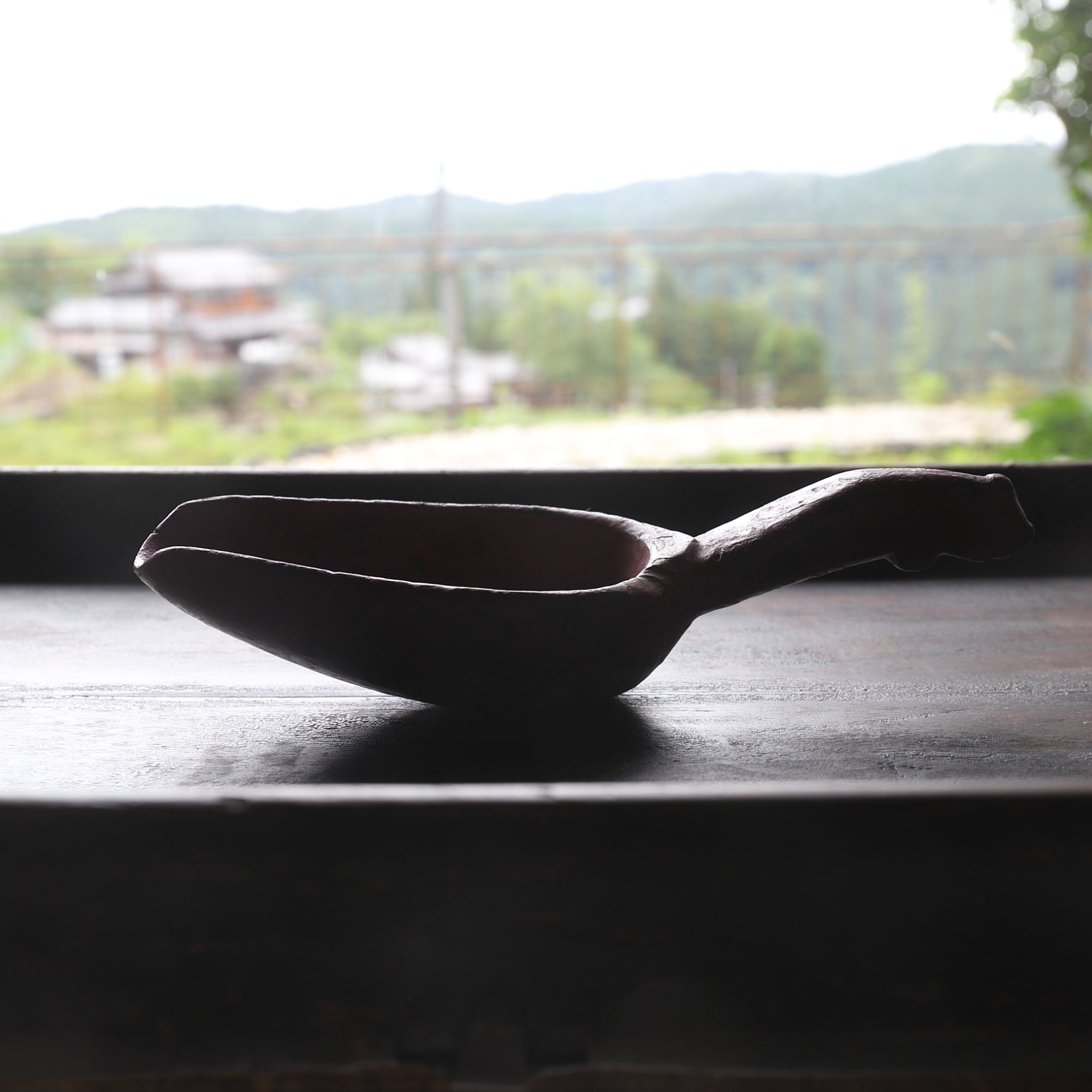 Old painted spoon, tea bowl, Yi Dynasty Joseon Dynasty/1392-1897CE