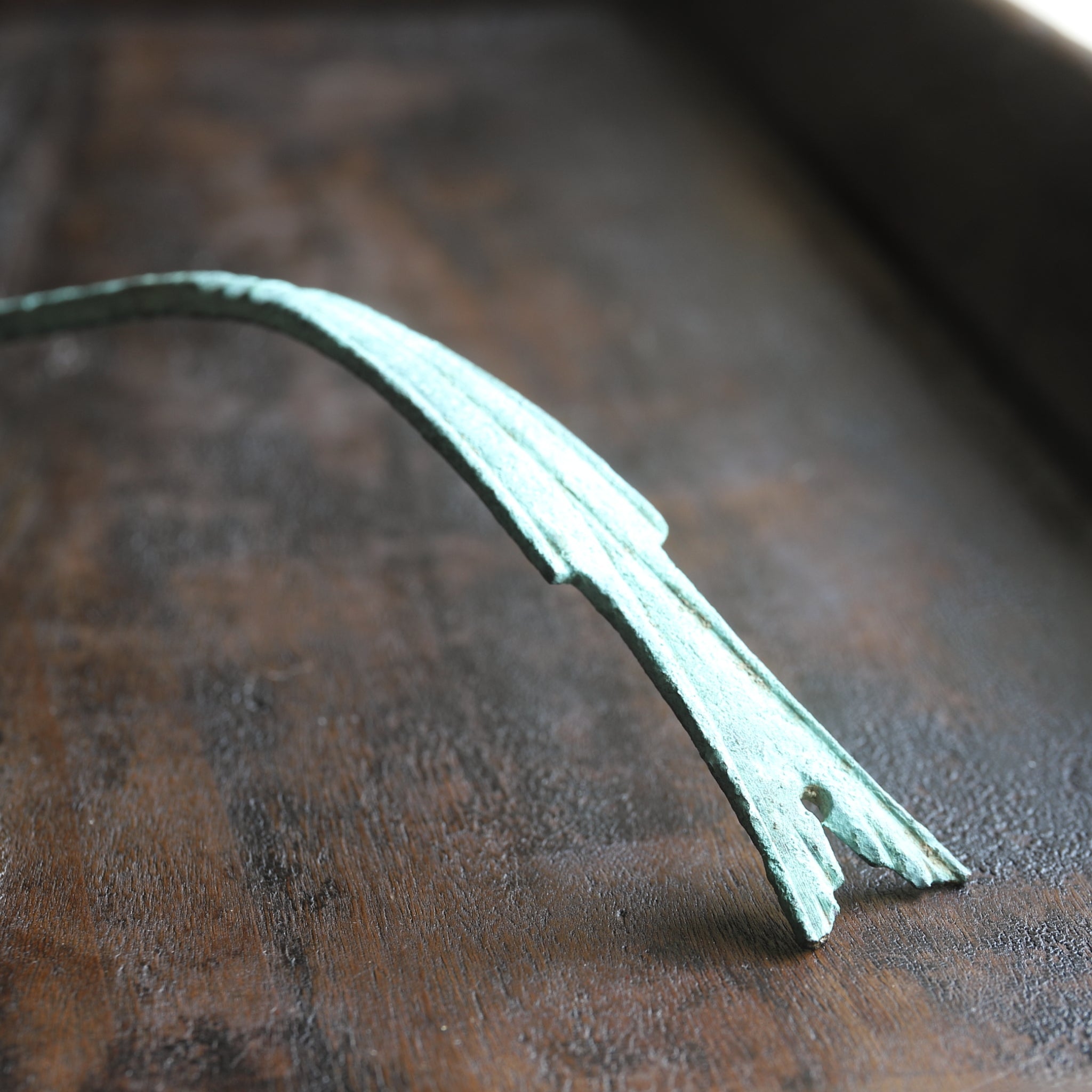 高麗匙　高麗佐波理匙　高麗青銅匙　佐波理匙 匙　（No1） 高麗時代 青銅匙 灰匙 佐波理・砂張（さはり）（918–1392 CE