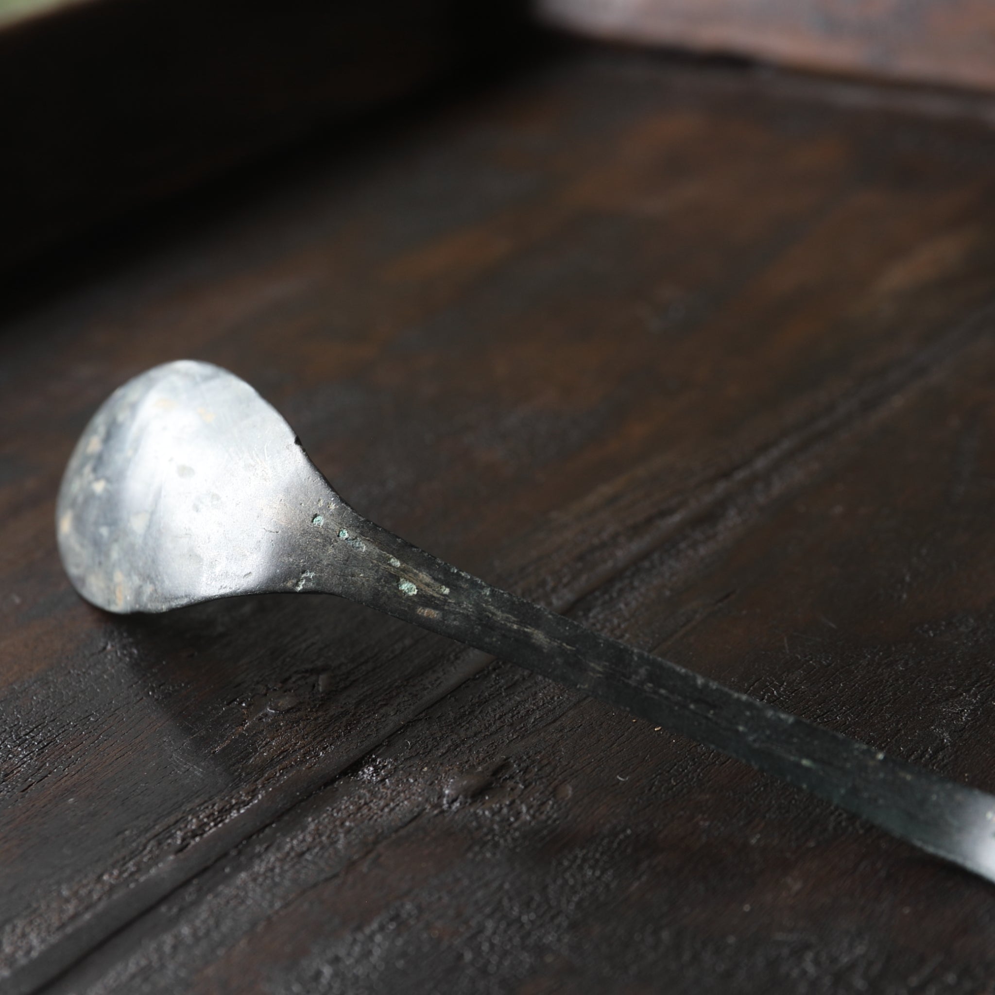 CUCCHIAIO DI BRONZO / CUCCHIAIO PER CENERE, Sahari, Dinastia Goryeo（918–1392 d.C.）