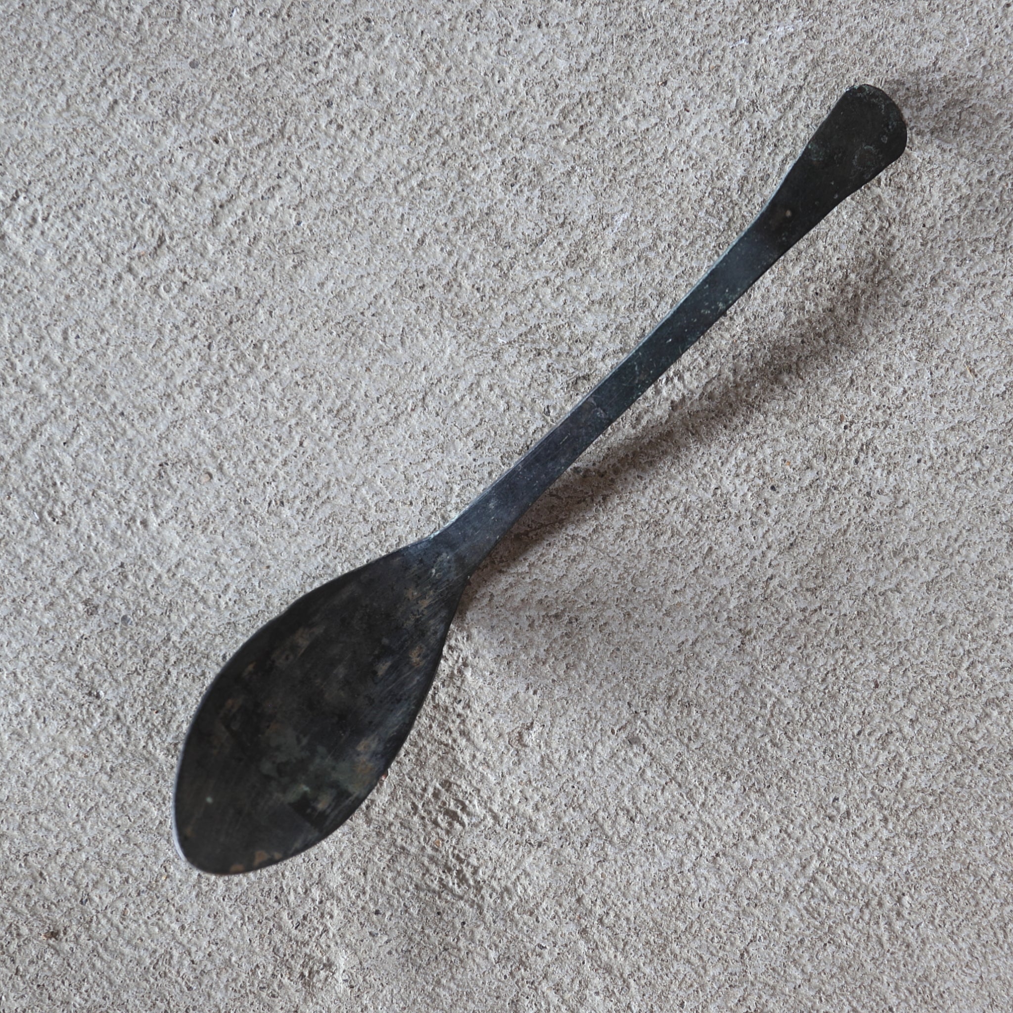 Goryeo Bronze Spoon Ash Spoon Sawari/Sabari 5 Goryeo Period/918-1392CE