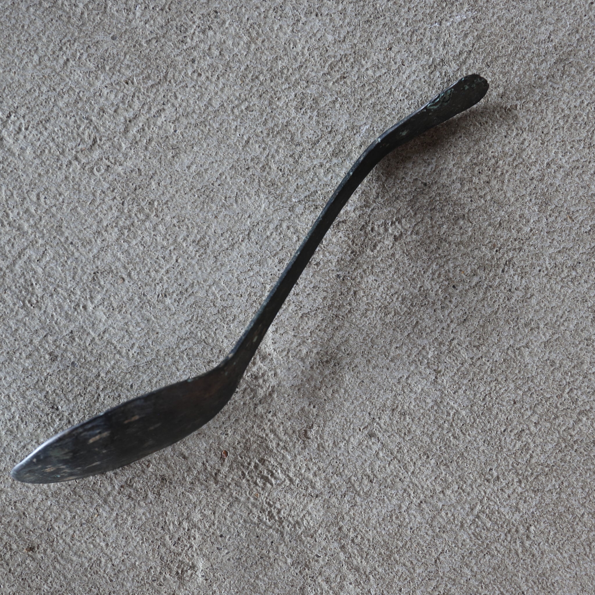 Goryeo Bronze Spoon Ash Spoon Sawari/Sabari 5 Goryeo Period/918-1392CE