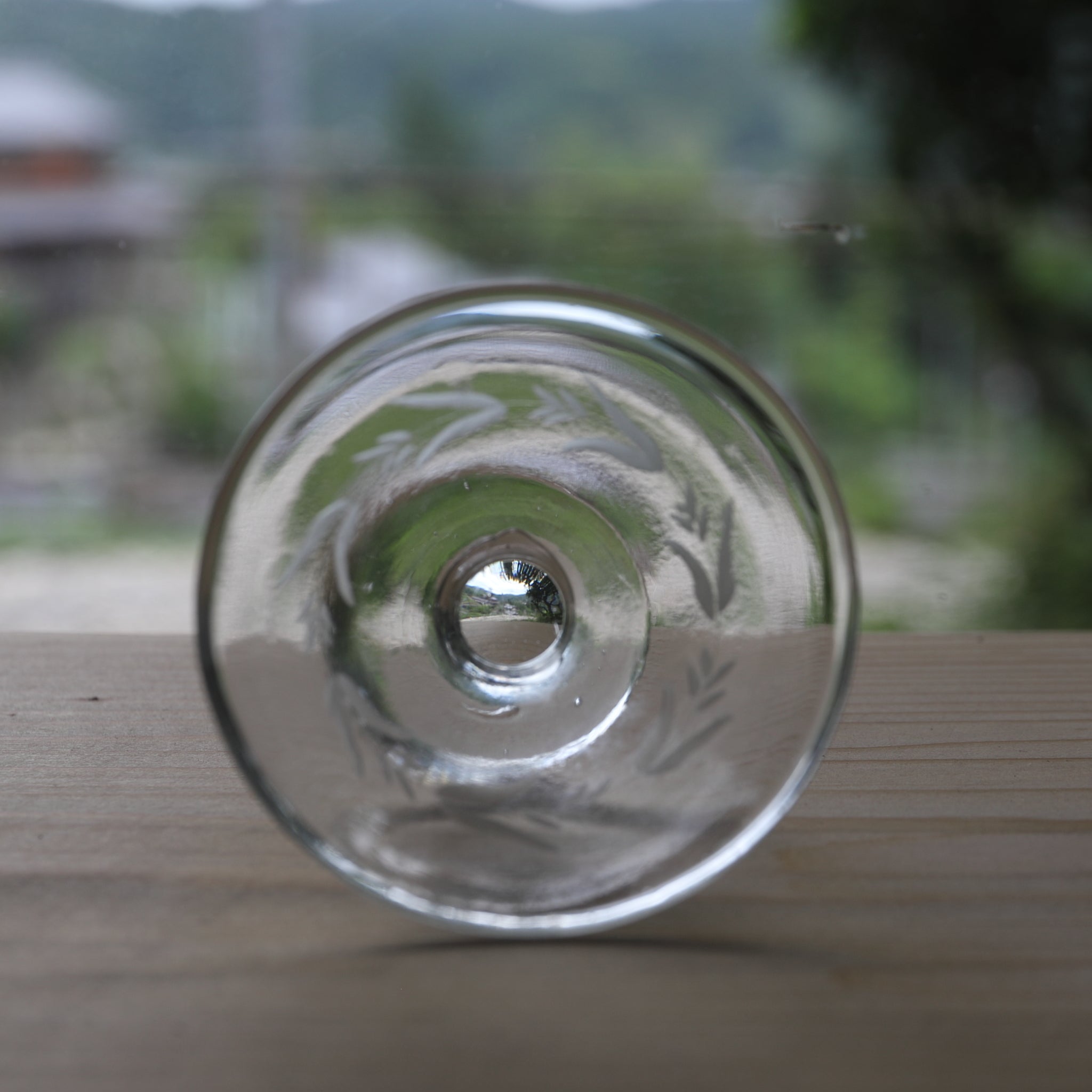 5 antique glass cups, Meiji period/1868-1912CE