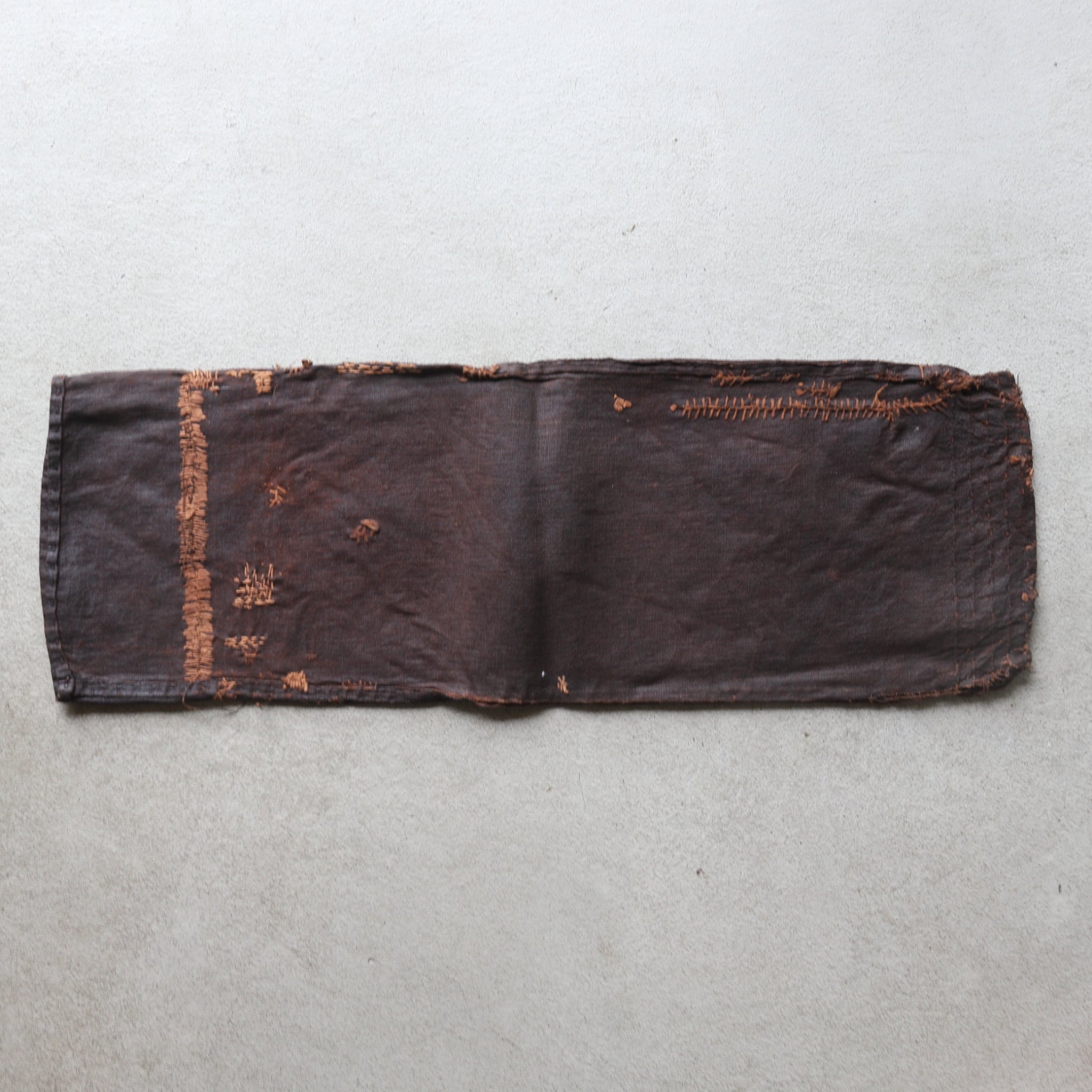 Tea Cloth for Travel: Old Persimmon Juice 2, 16th-19th Century, Meiji Period/1868-1912CE