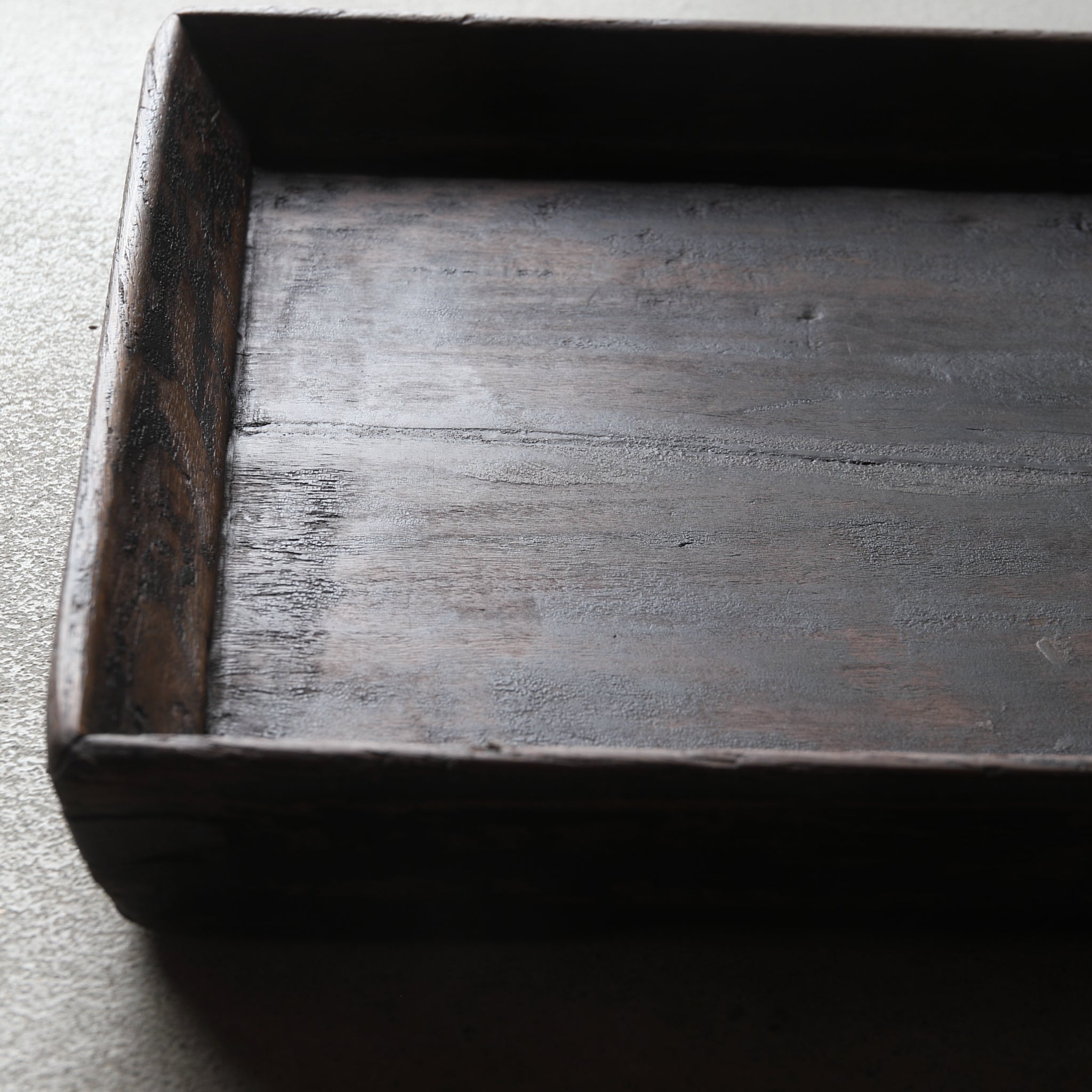 Yi Dynasty solid wood oblong tray 1 Yi Dynasty Joseon Dynasty/1392-1897CE