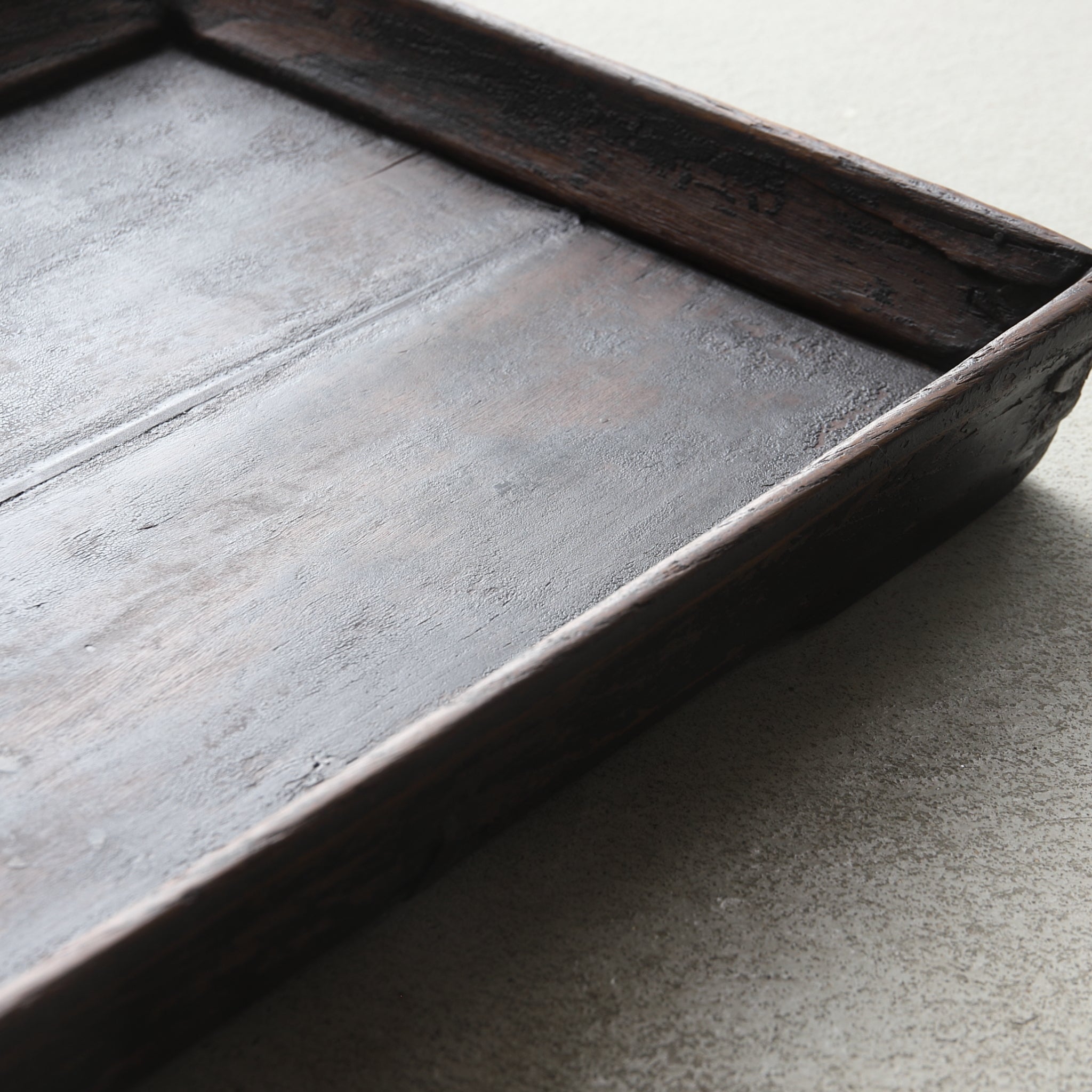 Yi Dynasty solid wood oblong tray 1 Yi Dynasty Joseon Dynasty/1392-1897CE