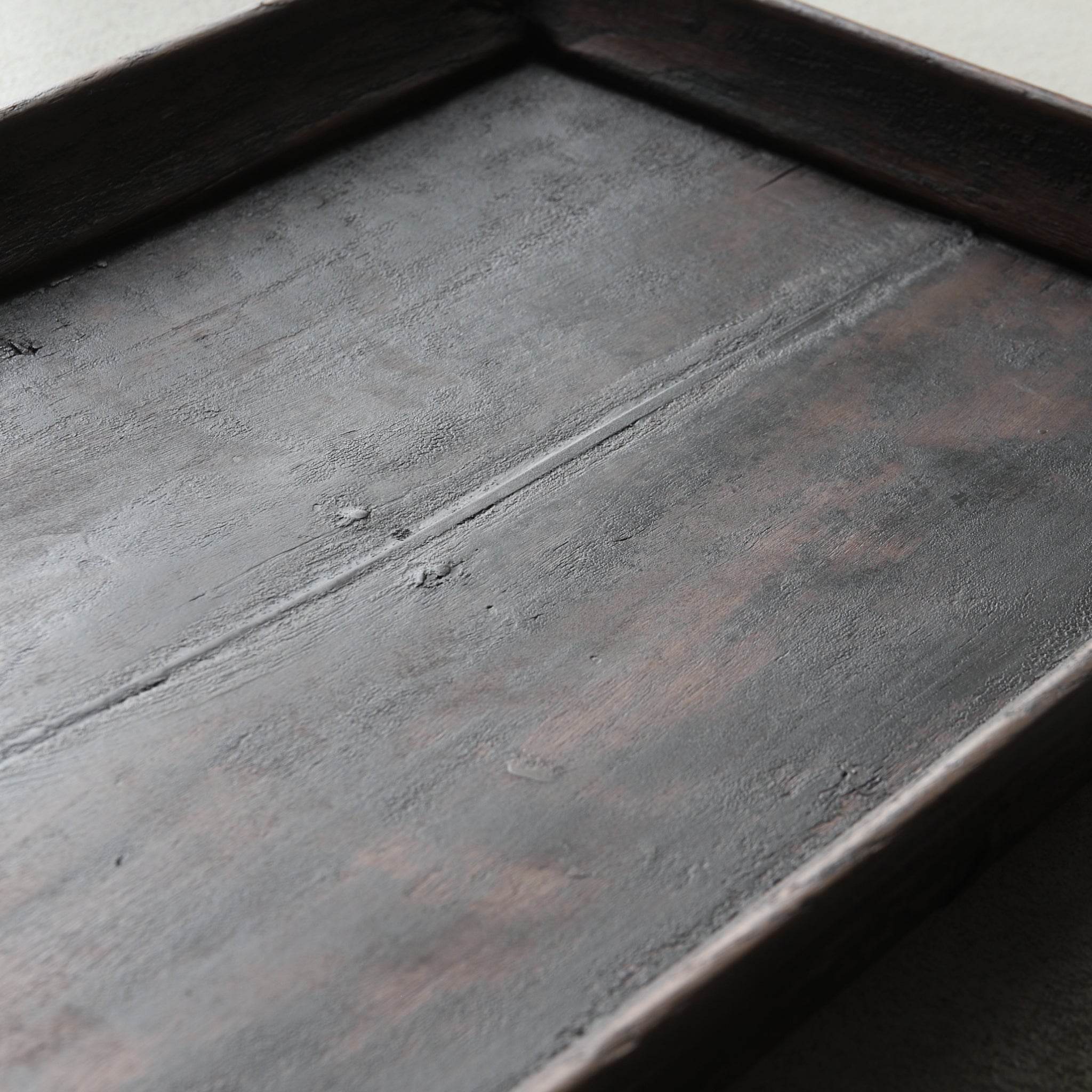 Yi Dynasty solid wood oblong tray 1 Yi Dynasty Joseon Dynasty/1392-1897CE