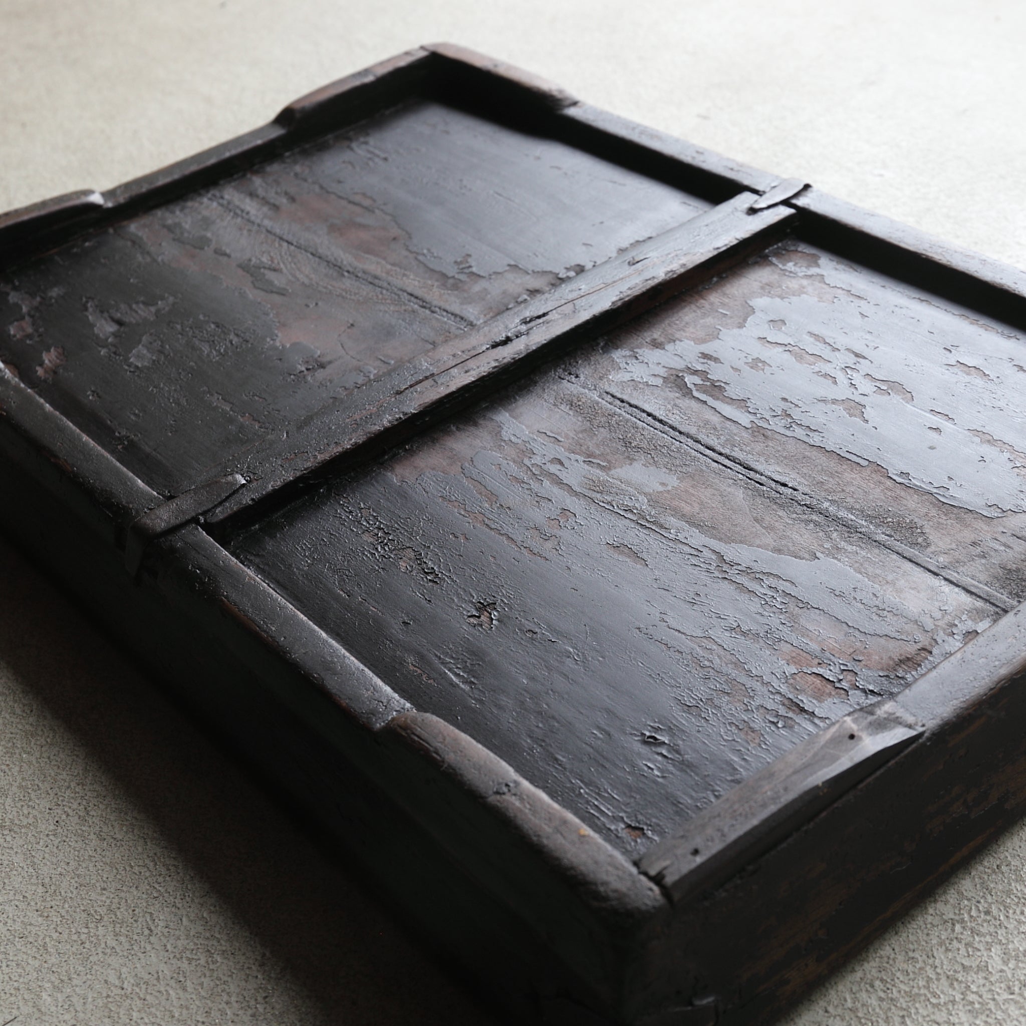 Yi Dynasty solid wood oblong tray 1 Yi Dynasty Joseon Dynasty/1392-1897CE