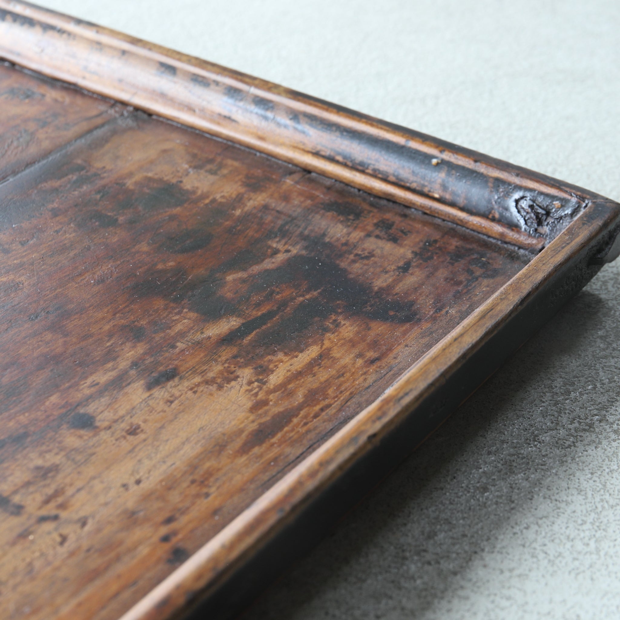 Yi Dynasty solid wood oblong tray 2 Yi Dynasty Joseon Dynasty/1392-1897CE