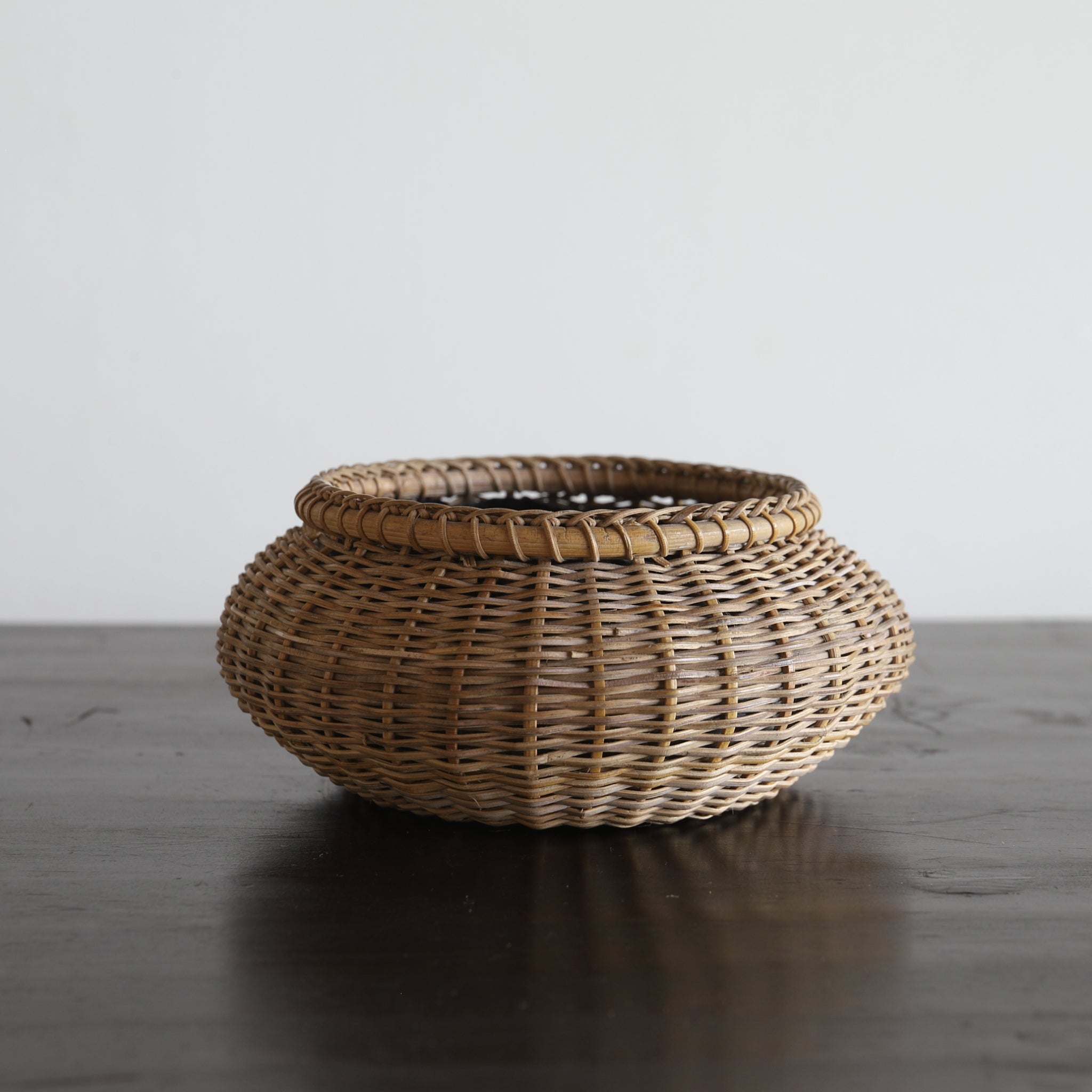 Antique Woven Basket, Lot 1, Taisho Era (1912-1926CE)