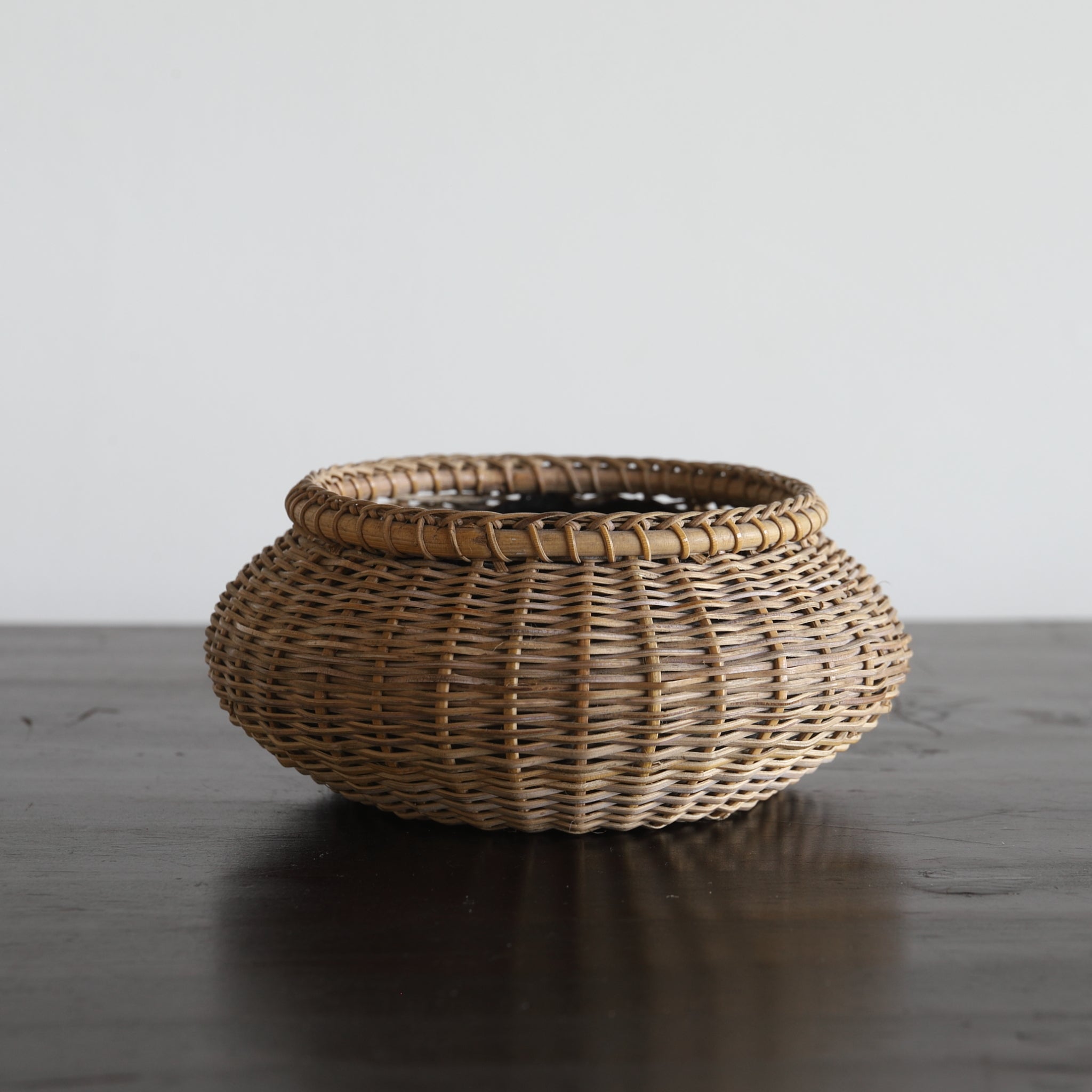 Antique Woven Basket, Lot 1, Taisho Era (1912-1926CE)