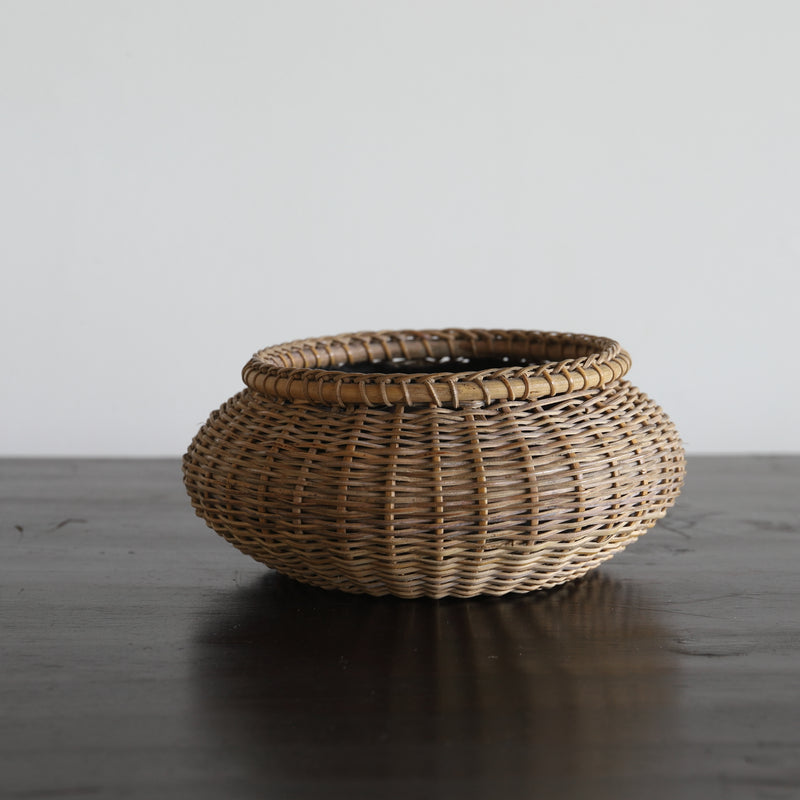 Antique Woven Basket, Lot 1, Taisho Era (1912-1926CE)