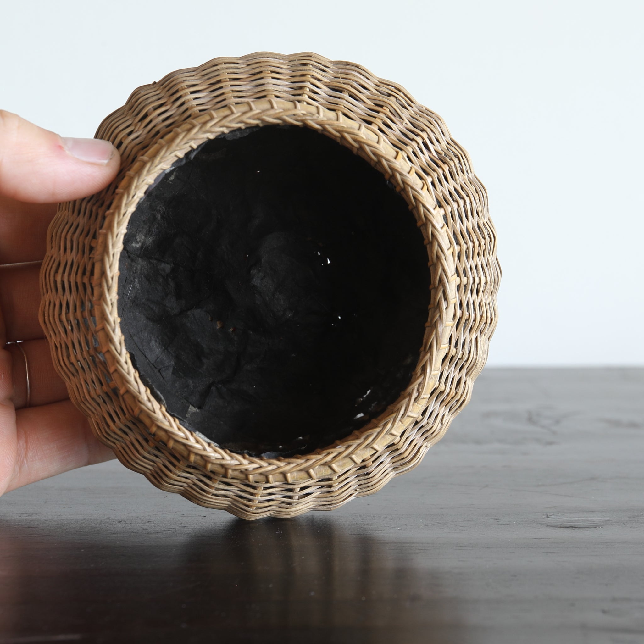 Antique Woven Basket, Lot 1, Taisho Era (1912-1926CE)