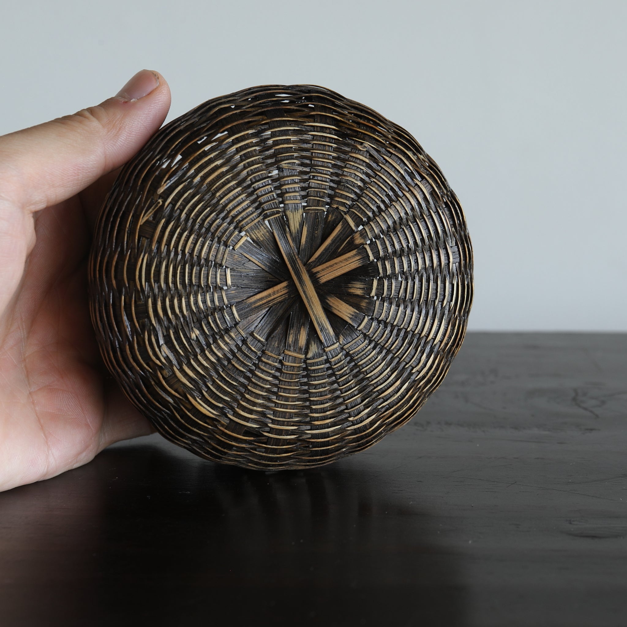 Antique Woven Basket, Lot 2, Taisho Era (1912-1926CE)