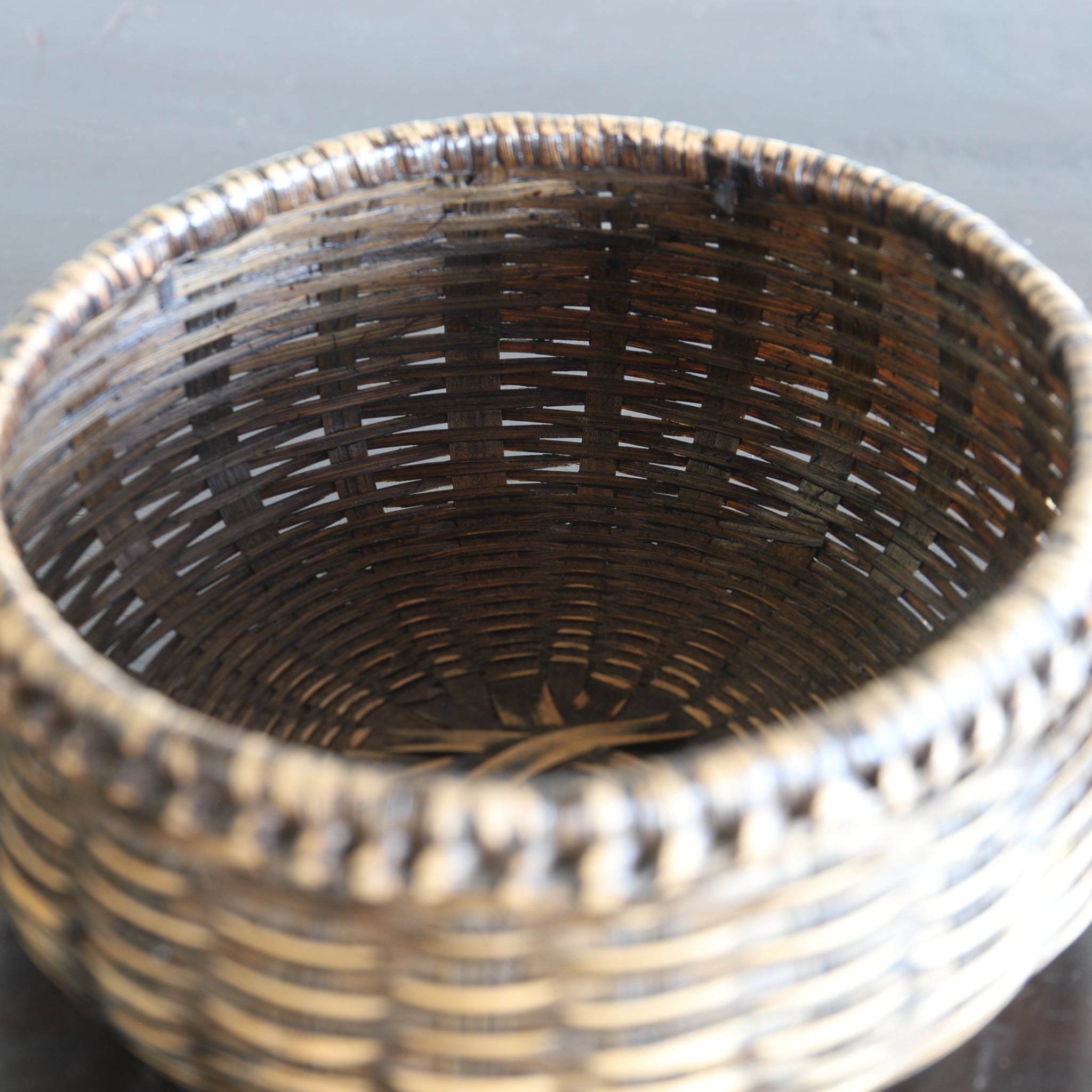 Antique Woven Basket, Lot 2, Taisho Era (1912-1926CE)