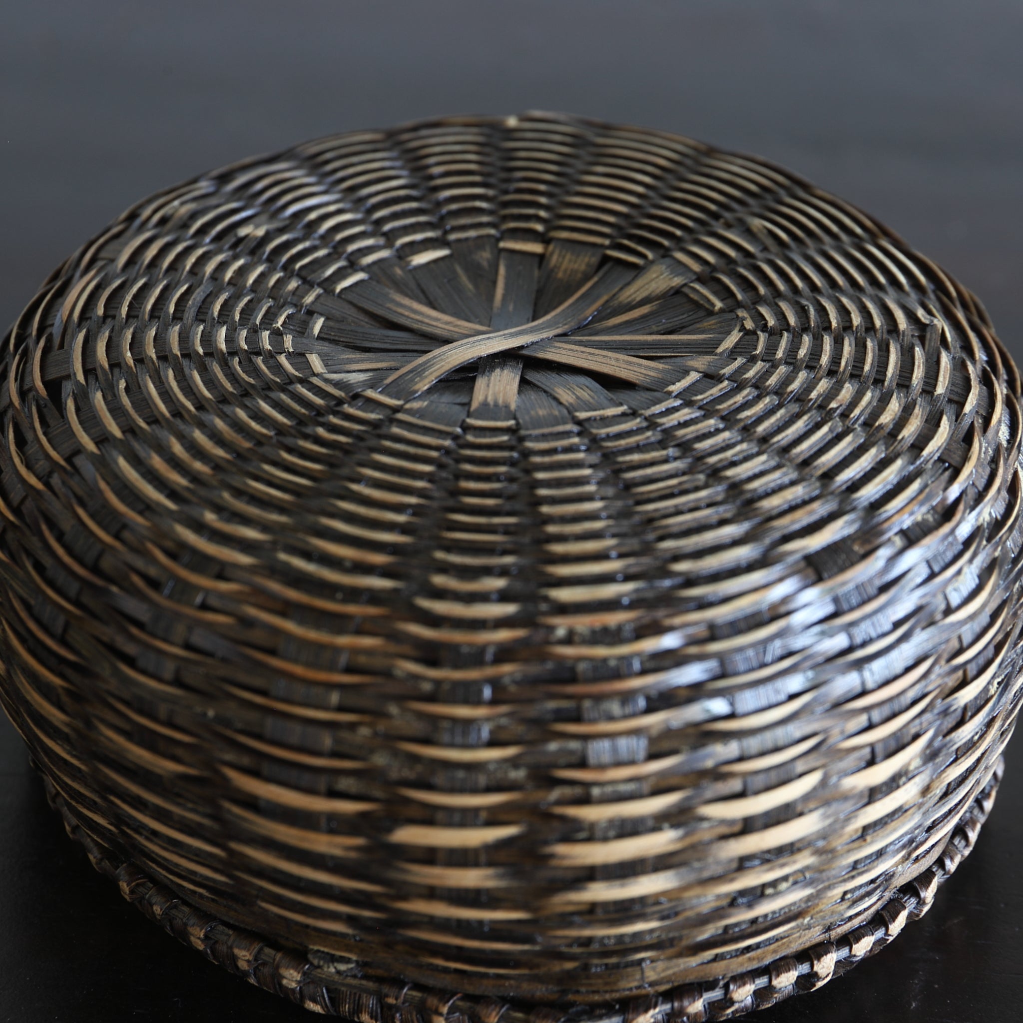 Antique Woven Basket, Lot 2, Taisho Era (1912-1926CE)