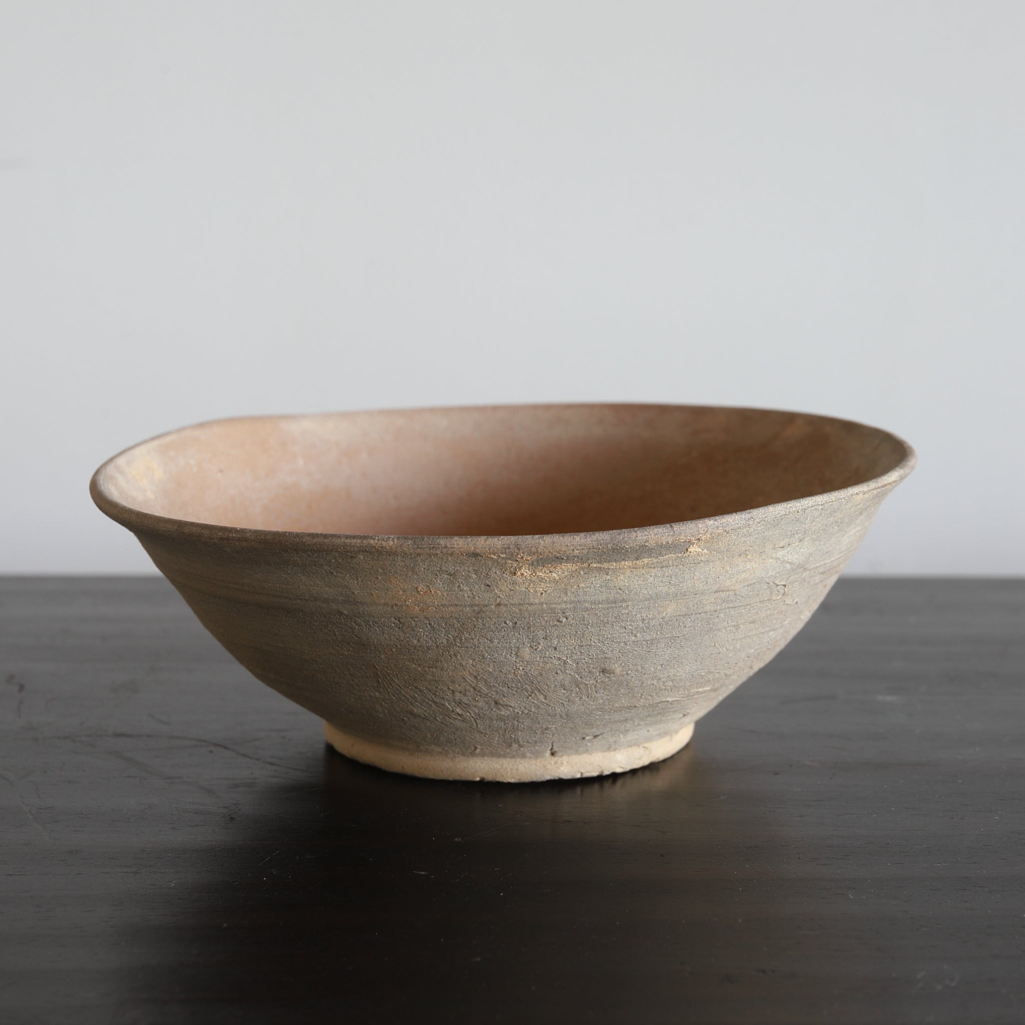 Antique Tokoname Ware Camellia Tea Bowl, Kamakura Period (1185-1333CE)